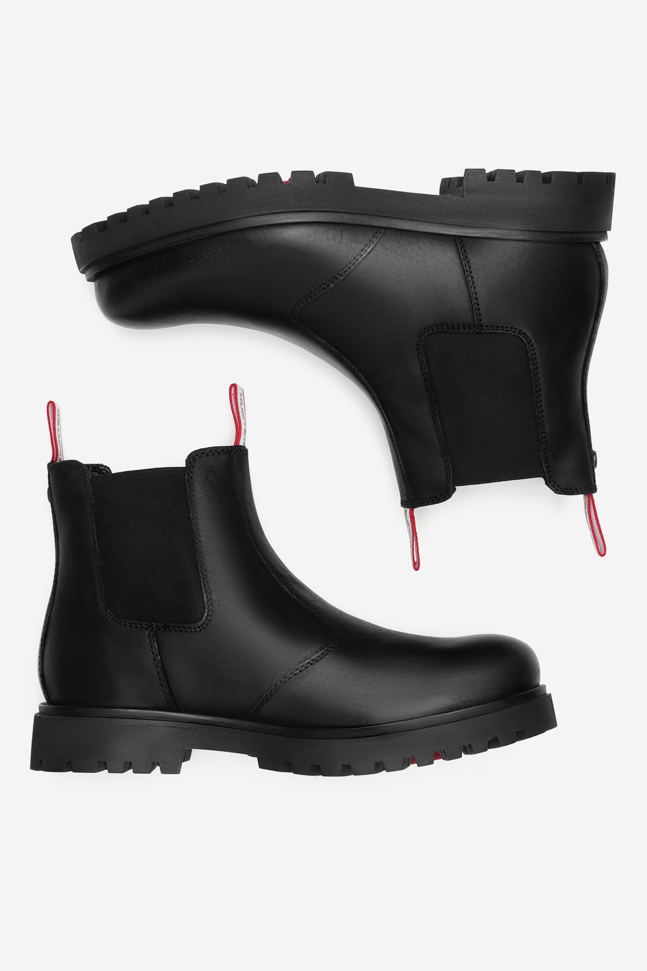 Gležnjarji chelsea Črna