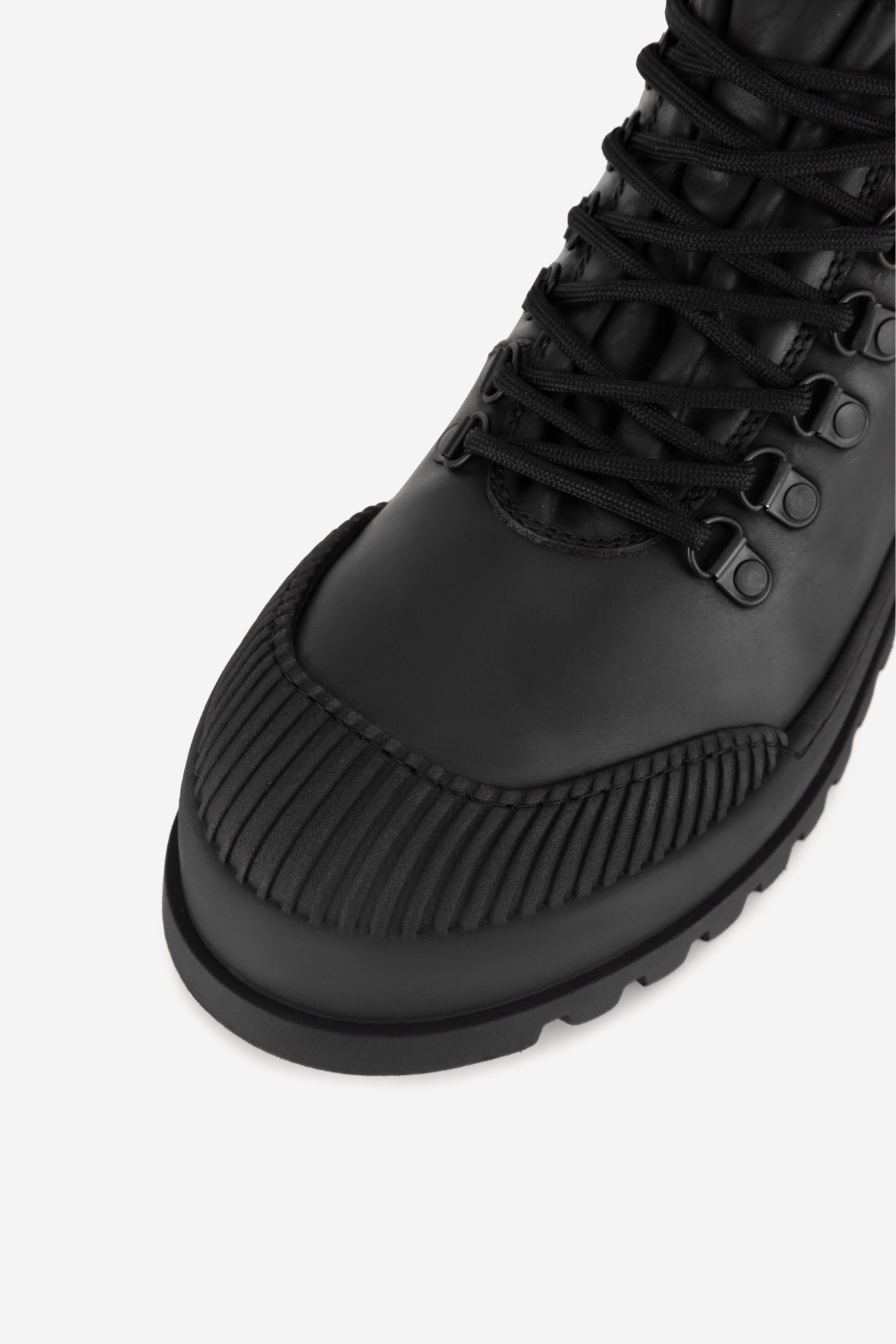 Gležnjarji z vezalkami Črna