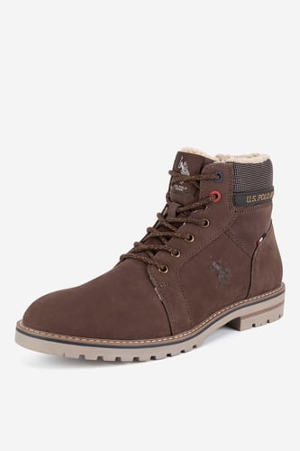 U.S. POLO ASSN. POLY001M/DLT1 HNĚDÁ