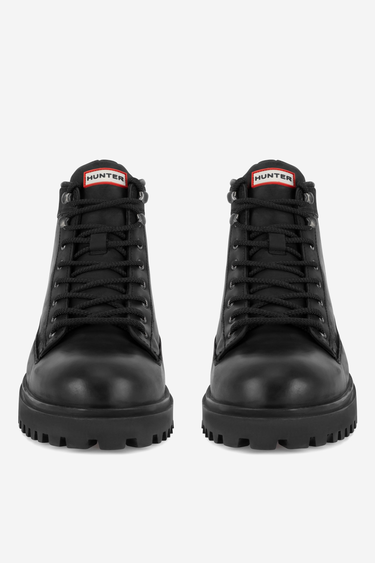 Gležnjarji z vezalkami Črna