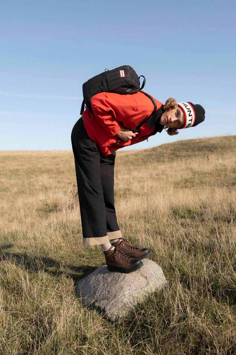 Gležnjarji z vezalkami Čokoladno rjava