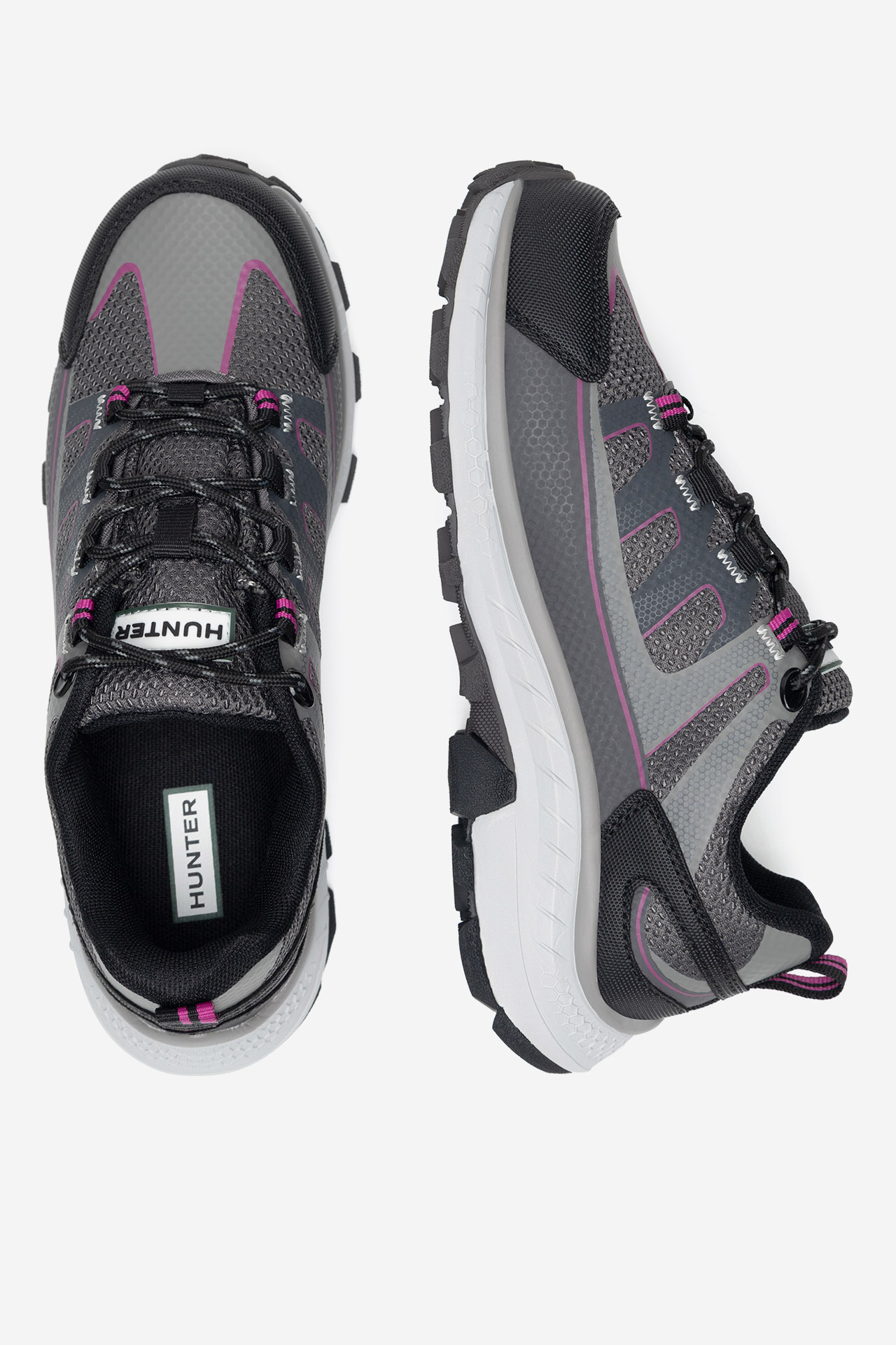 Trekingová obuv TMAVĚ RŮŽOVÁ