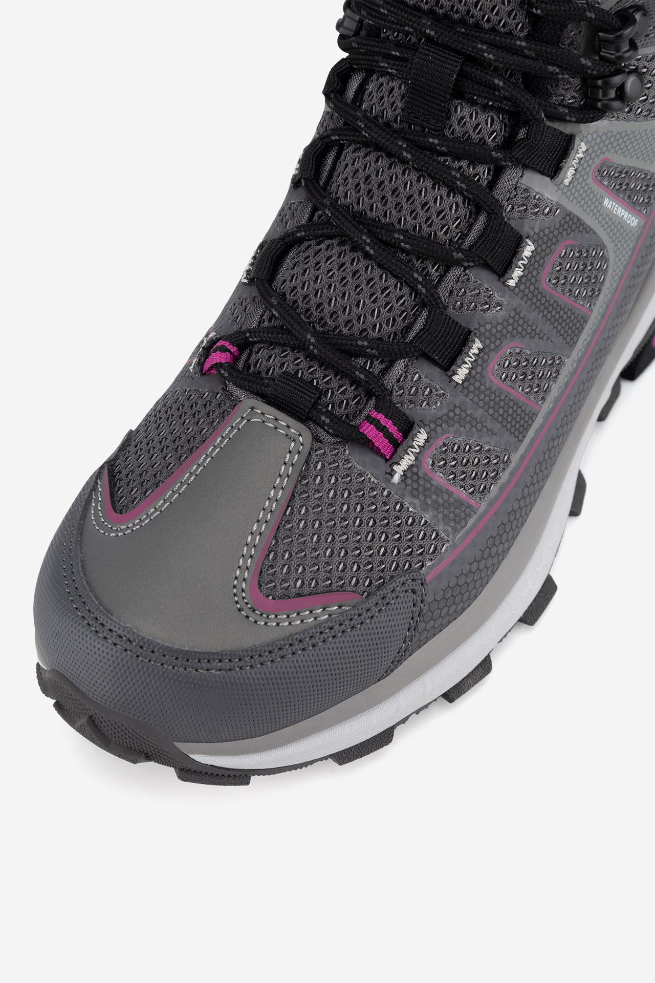 Šnurovacie topánky Tmavo šedá