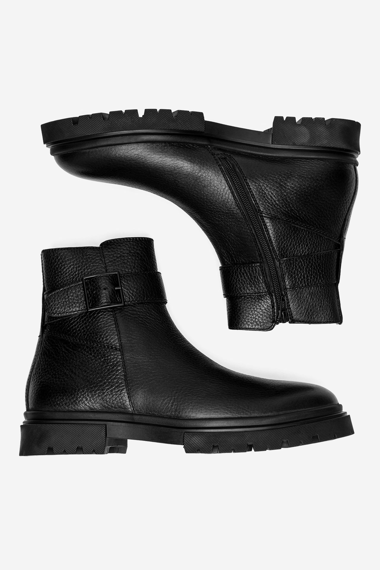 Kotníková obuv ČERNÁ