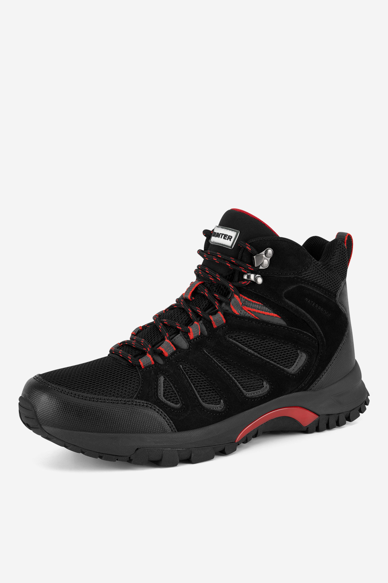 Gležnjarji z vezalkami Črna