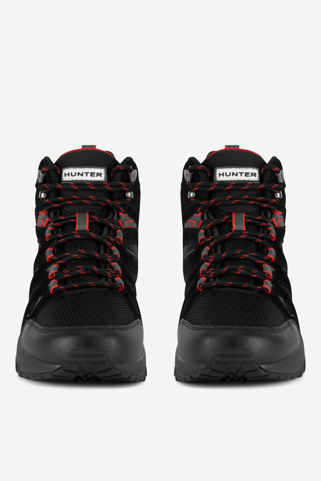 Gležnjarji z vezalkami Črna