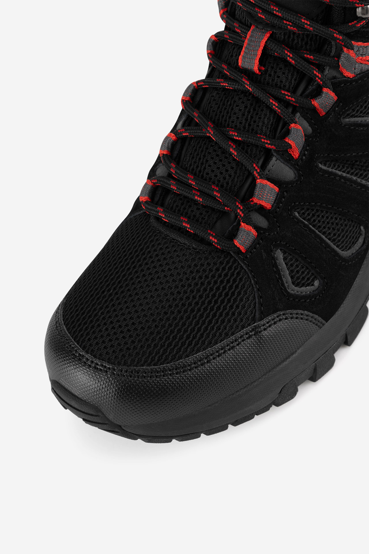 Gležnjarji z vezalkami Črna