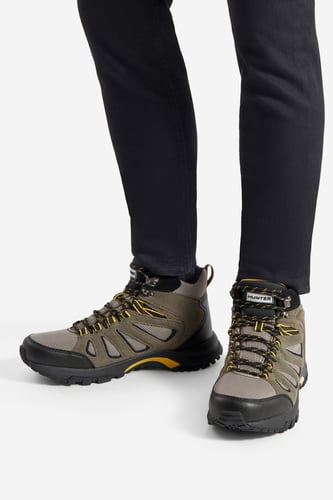 Csizma HUNTER MASON MID HIKER WP Sötétbézs