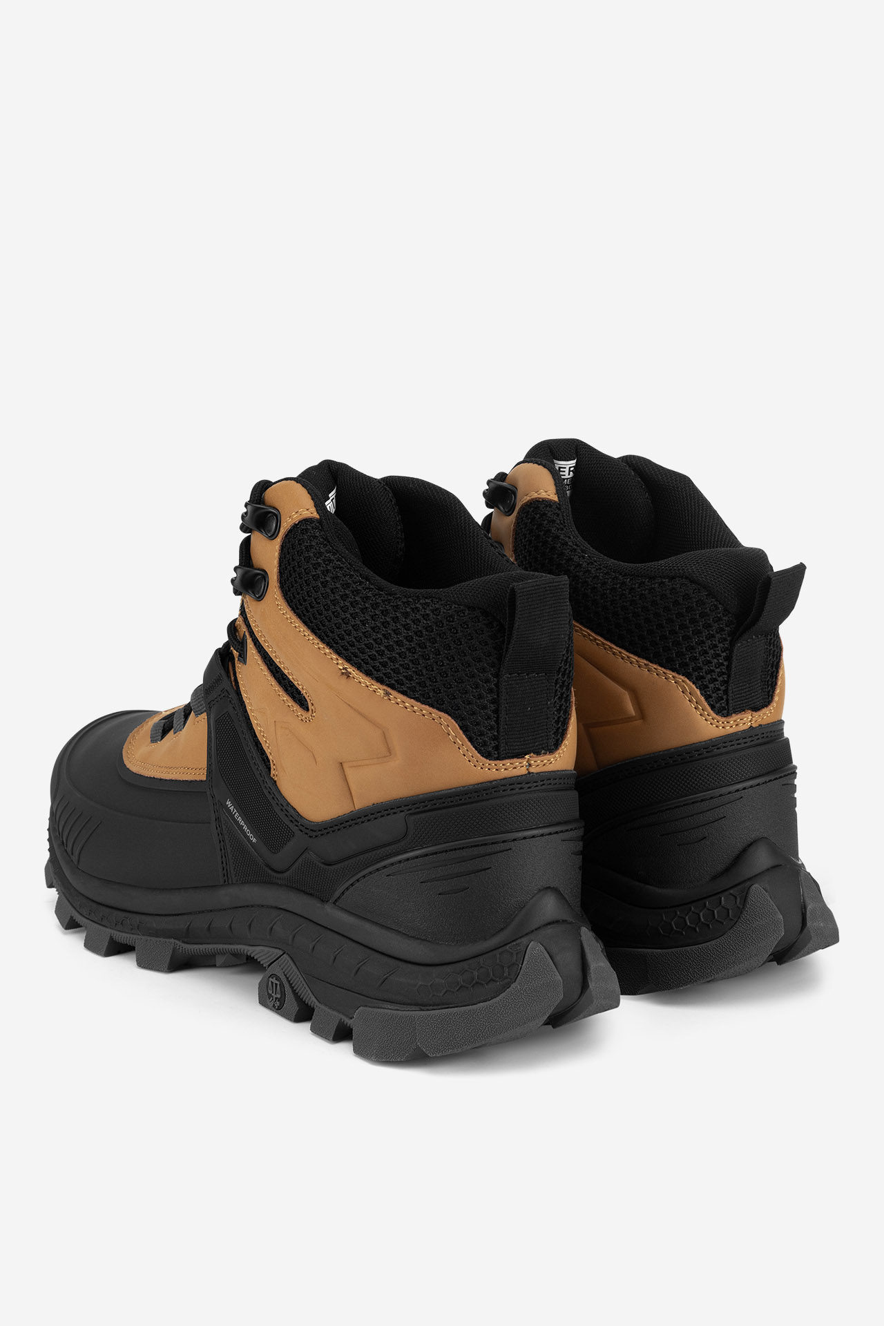 Gležnjarji z vezalkami Črna