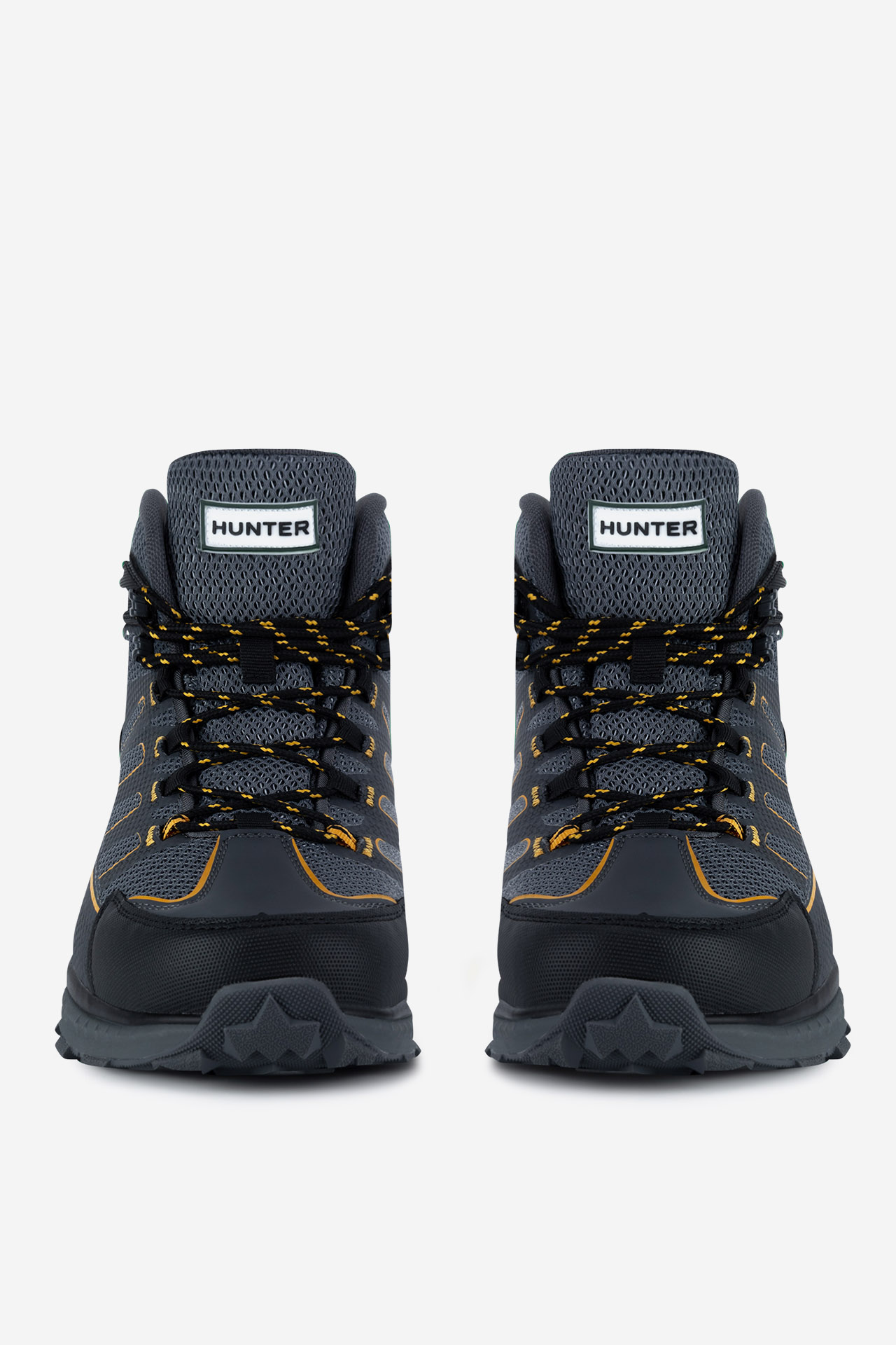 Gležnjarji z vezalkami Siva