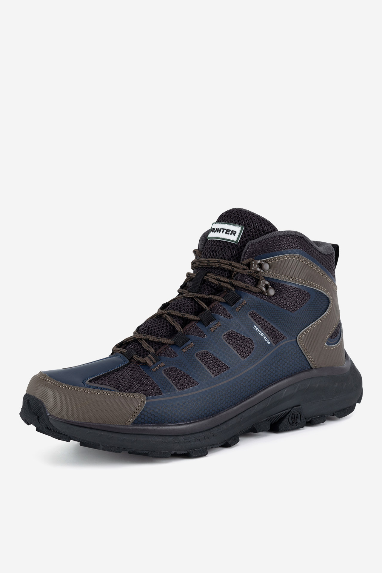 Gležnjarji z vezalkami Mornarsko modra