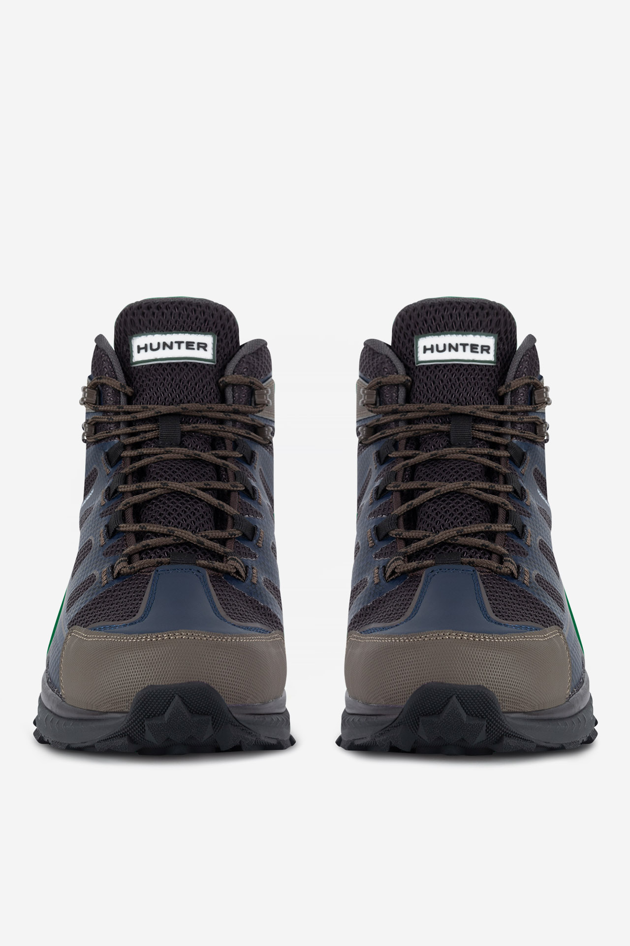 Gležnjarji z vezalkami Mornarsko modra