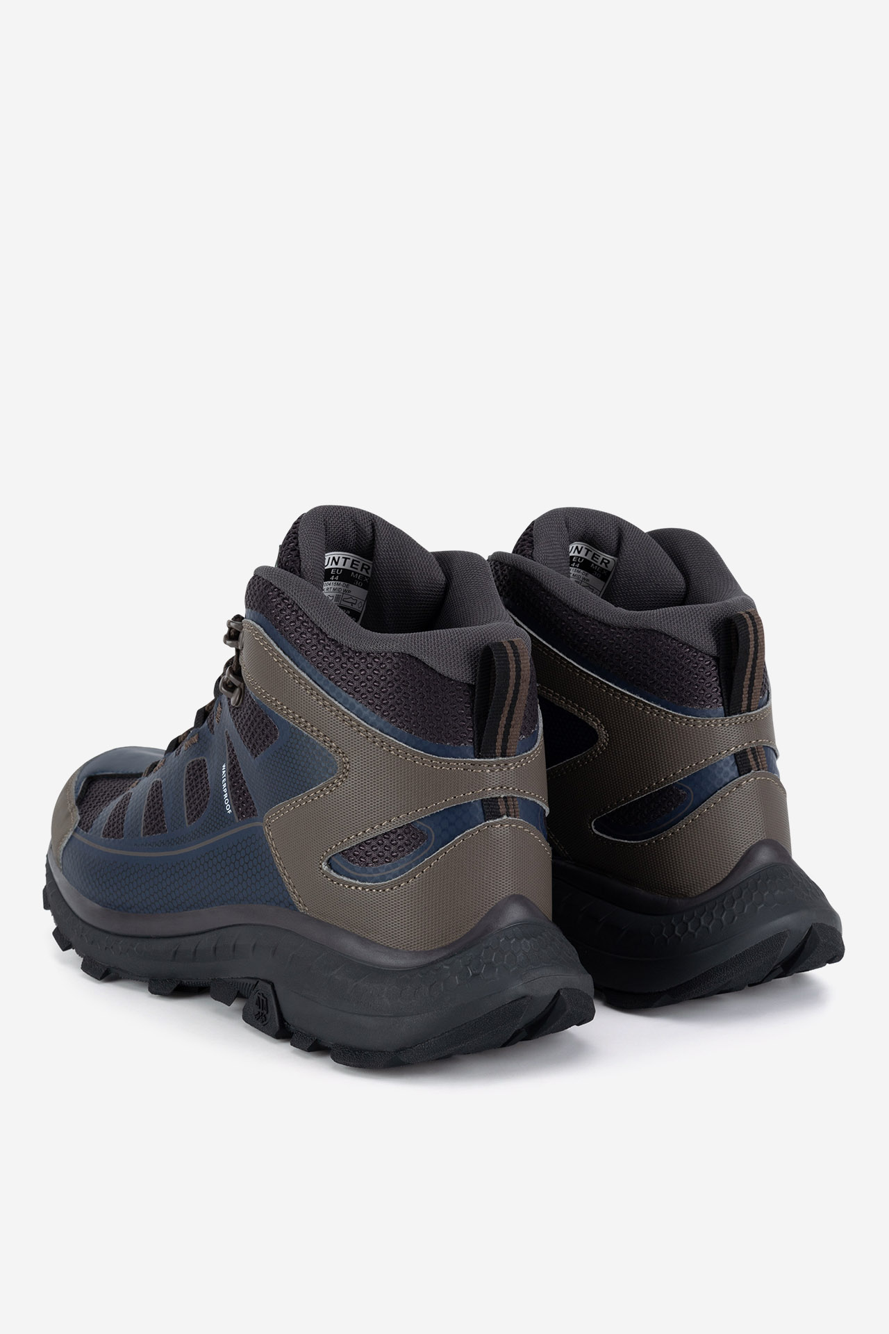 Gležnjarji z vezalkami Mornarsko modra