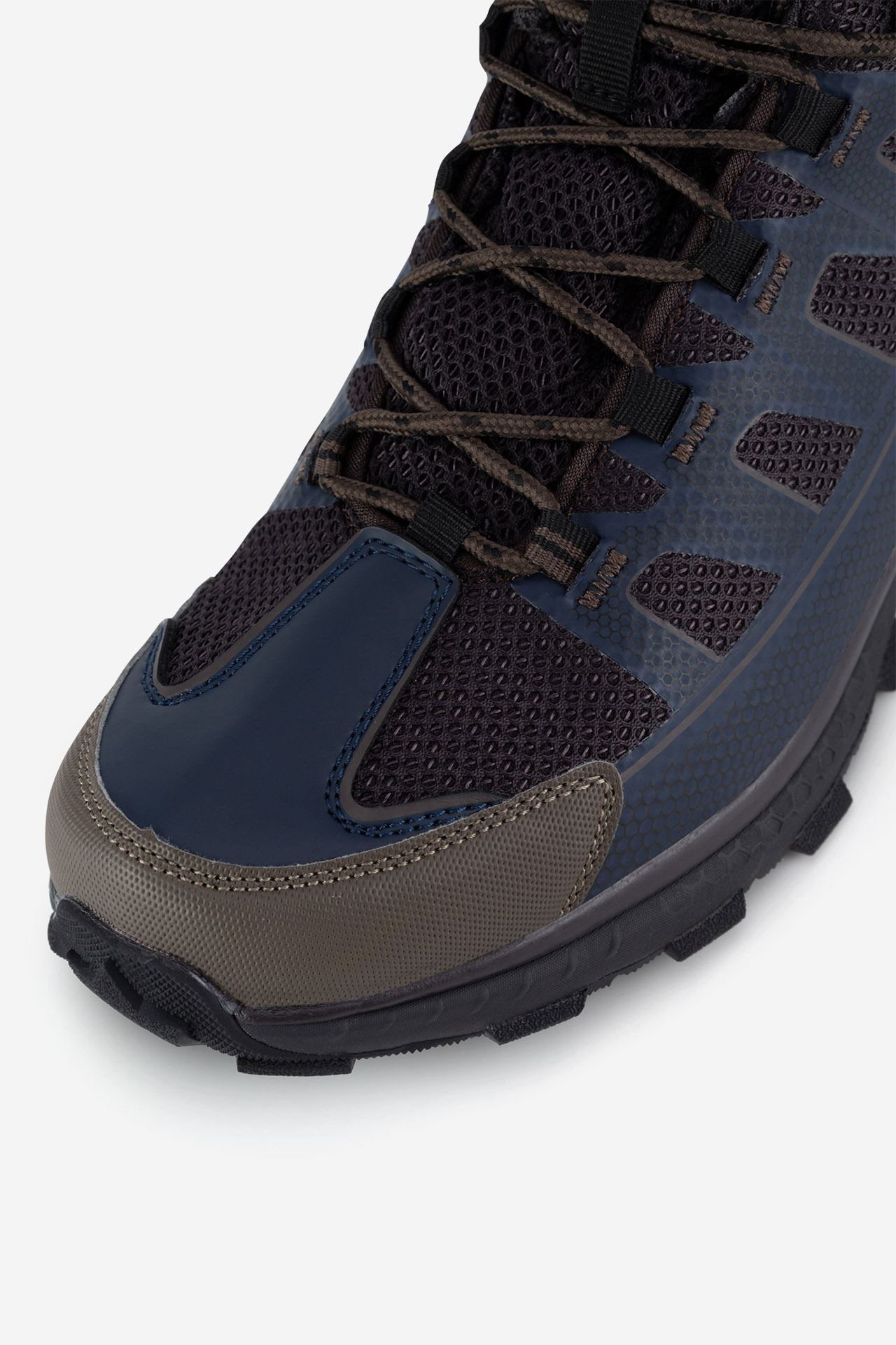 Gležnjarji z vezalkami Mornarsko modra