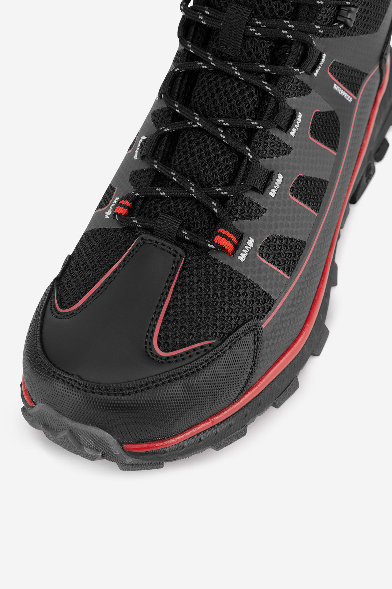 Gležnjarji z vezalkami Črna