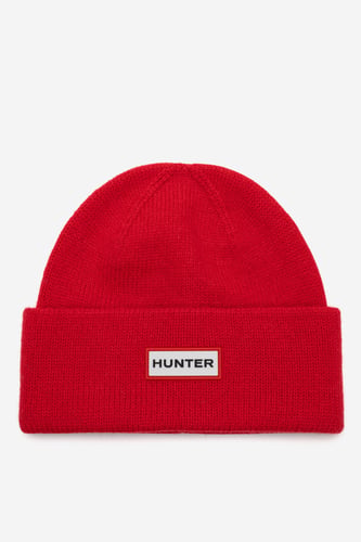 Unisex čepice HUNTER HTR-K3-001-AW24 Červená