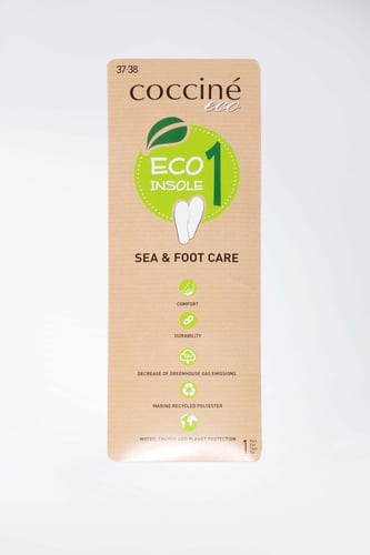 Ulošci za obuću Coccine WKŁADKA ECO INSOLE 1 SEA & FOOT CARE 37-38 Prozirna
