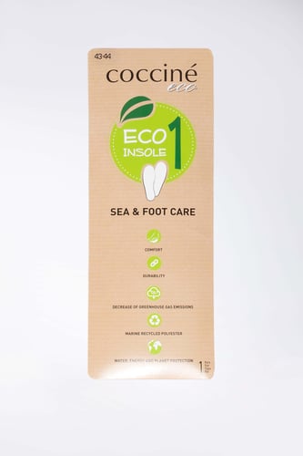 Ulošci za obuću Coccine WKŁADKA ECO INSOLE 1 SEA & FOOT CARE 43-44 Prozirna