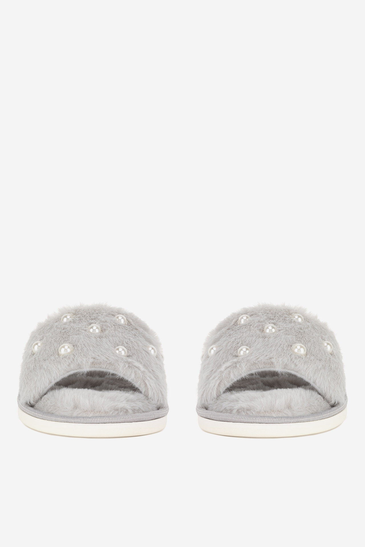 Papuci de casă GRI DESCHIS