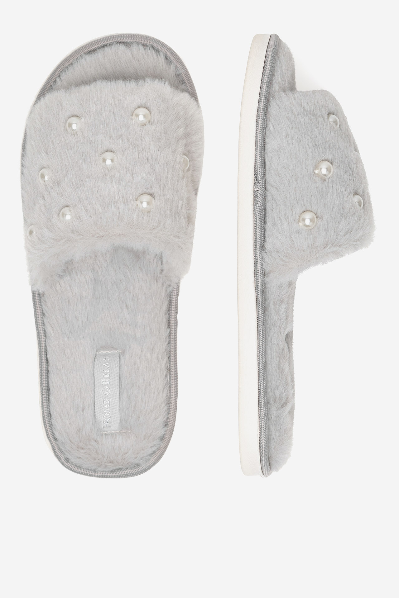 Papuci de casă GRI DESCHIS