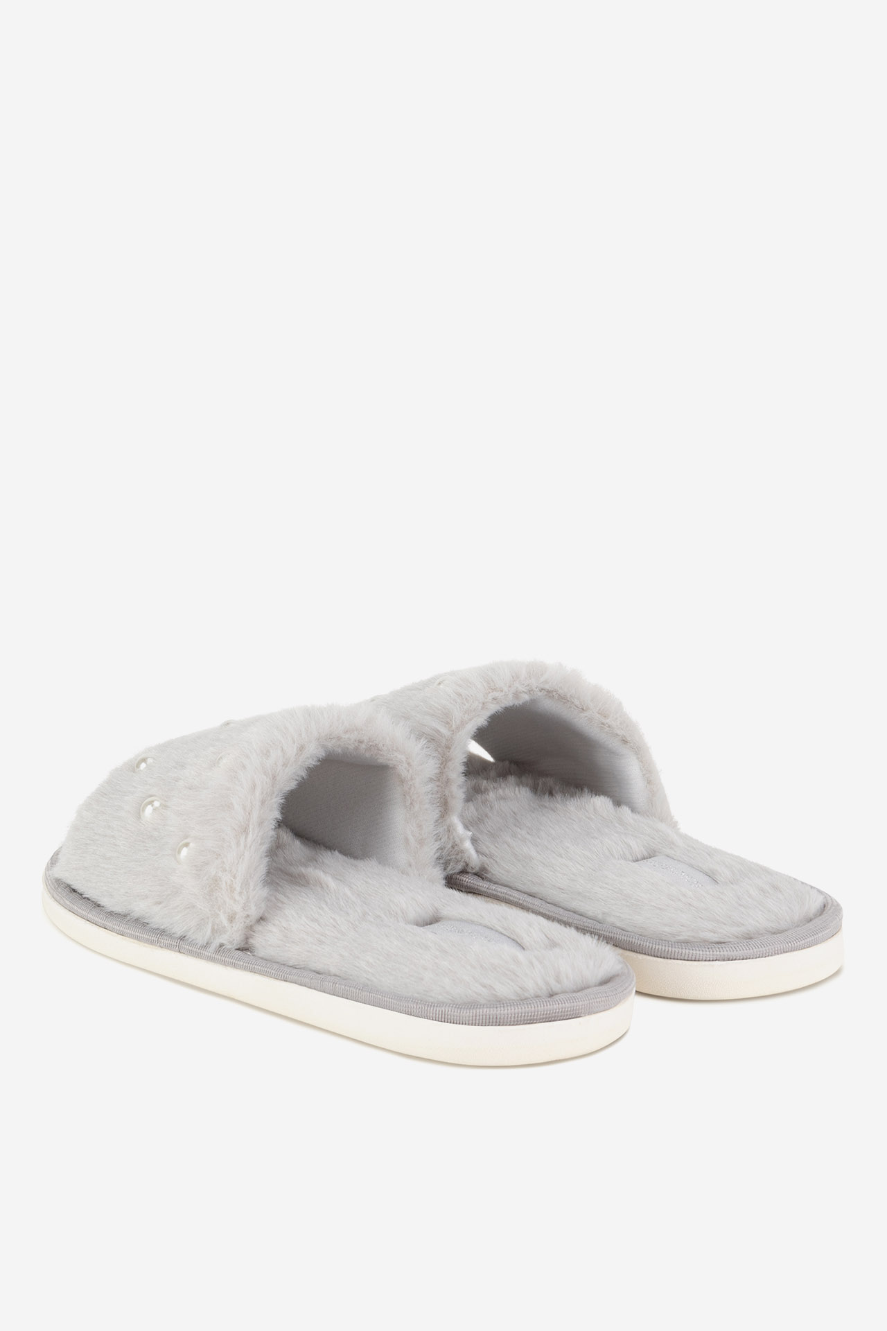 Papuci de casă GRI DESCHIS