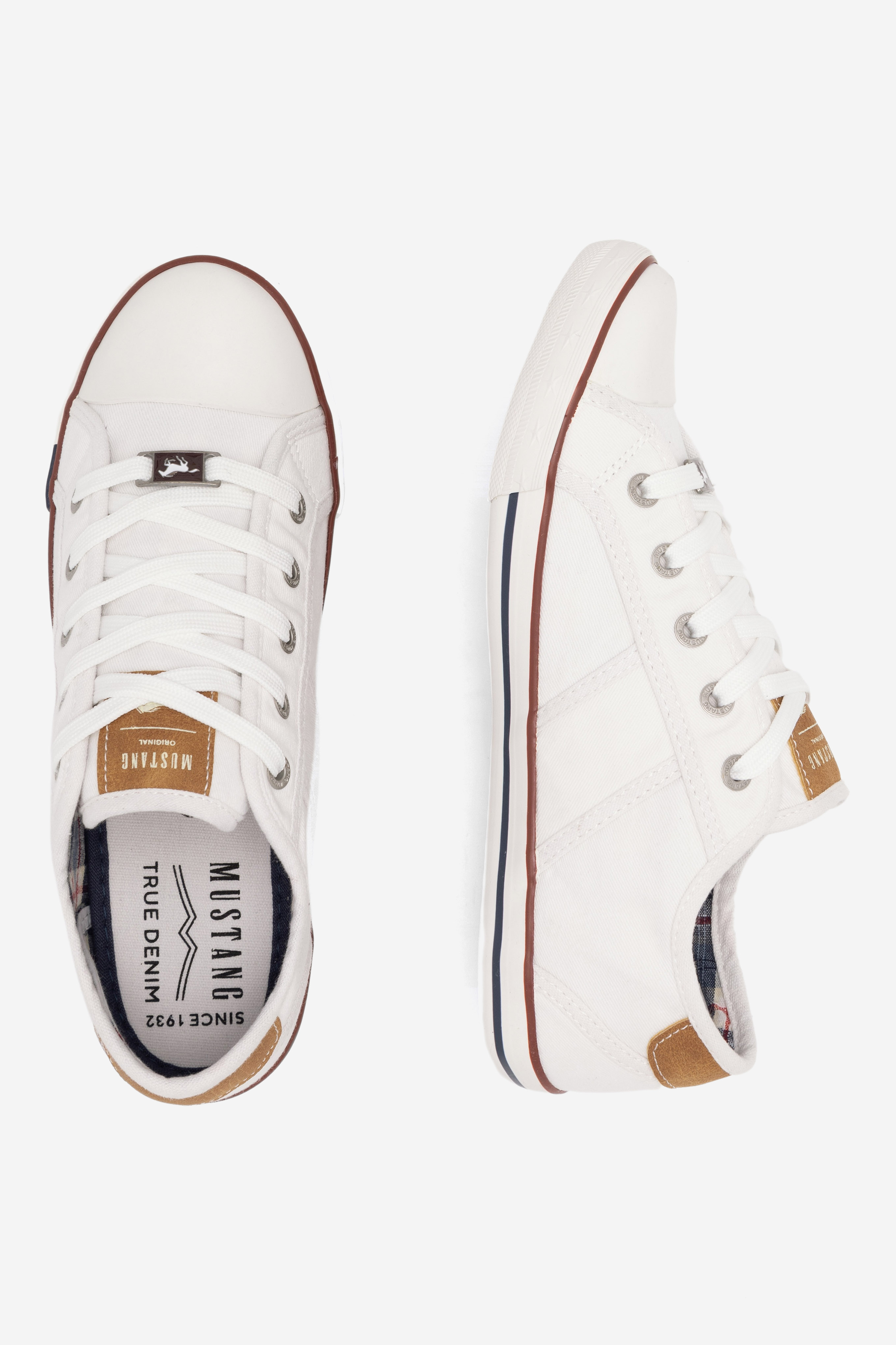 Plátěná obuv BÍLÁ