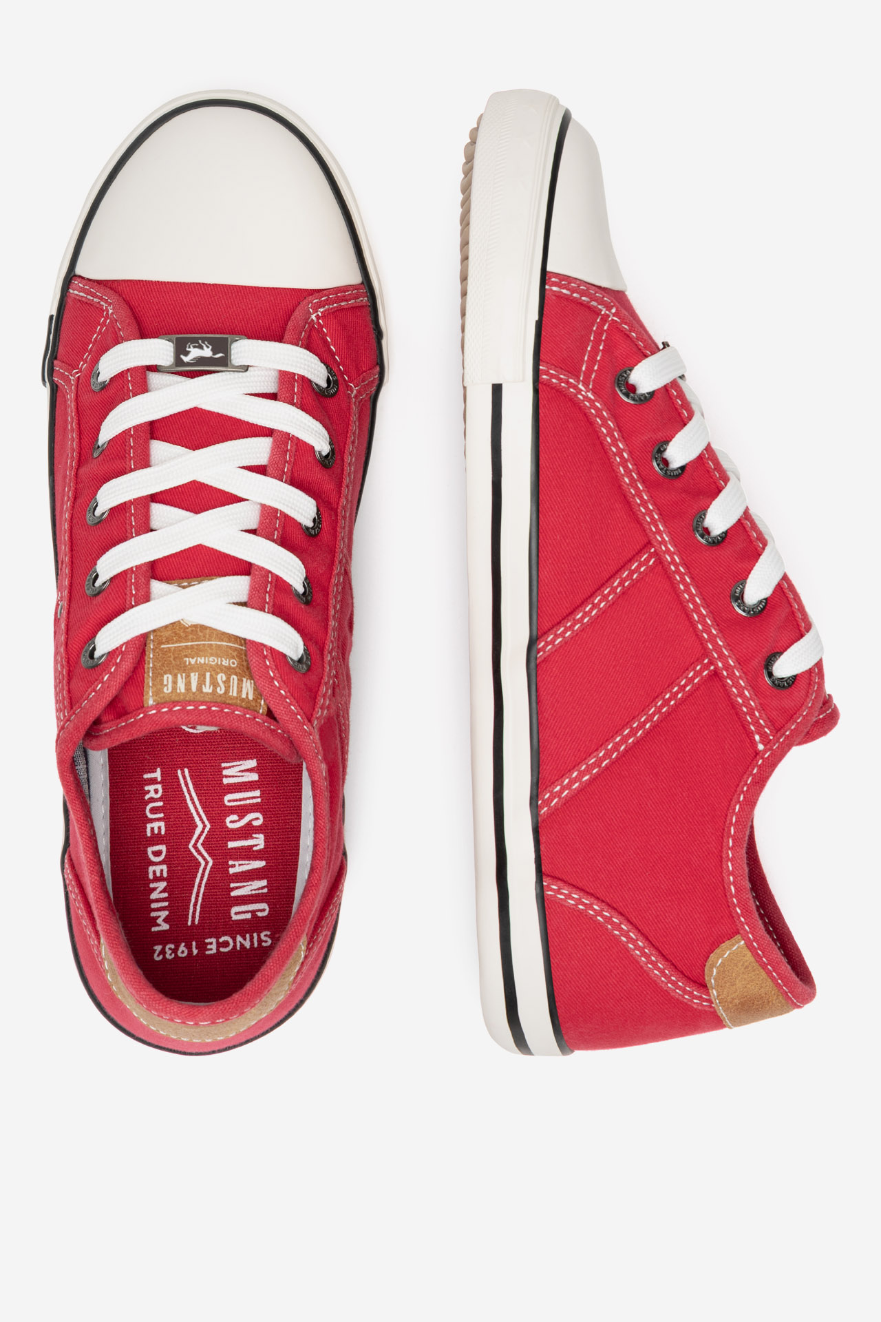 Plátěná obuv ČERVENÁ