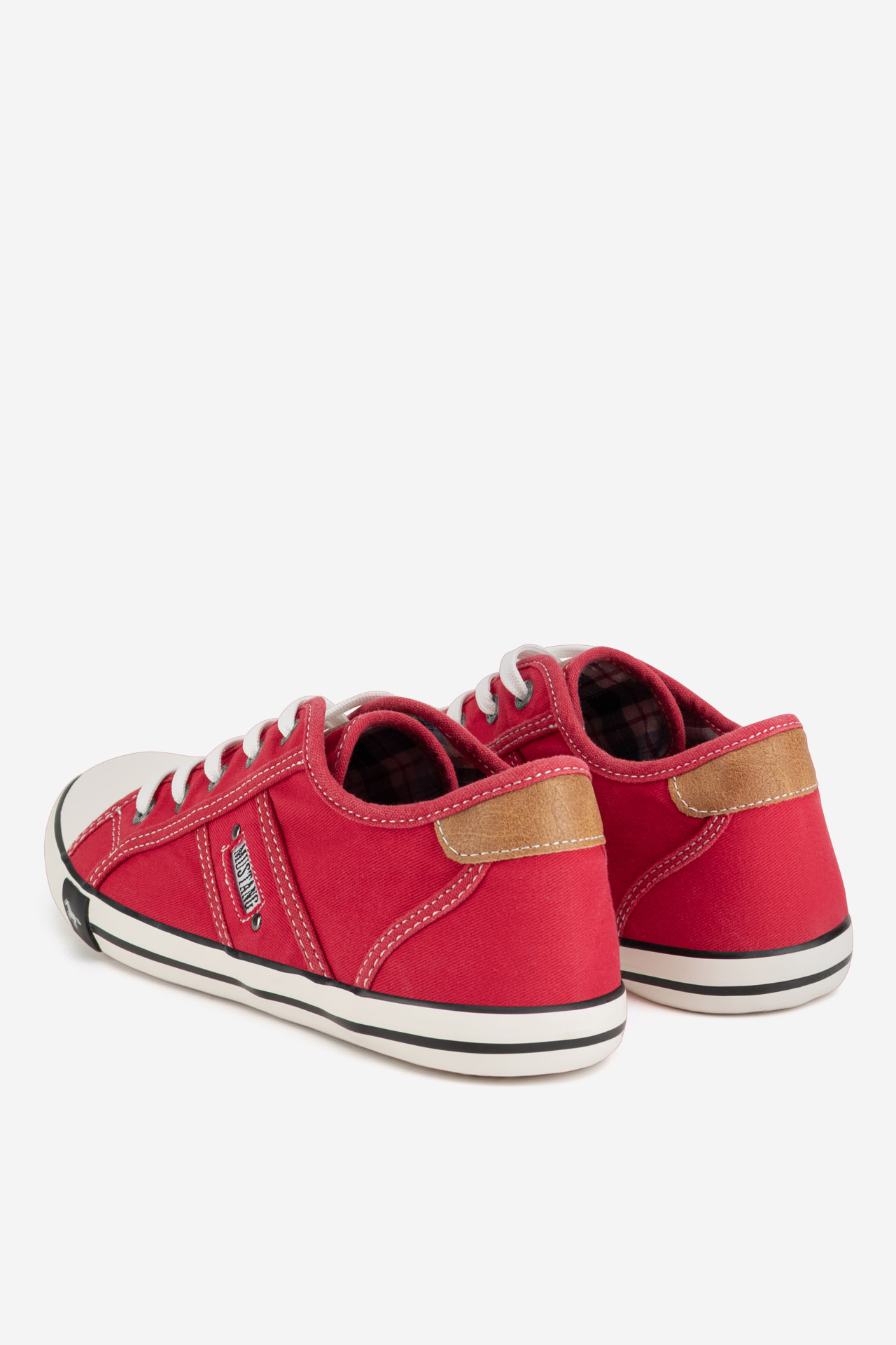 Plátěná obuv ČERVENÁ