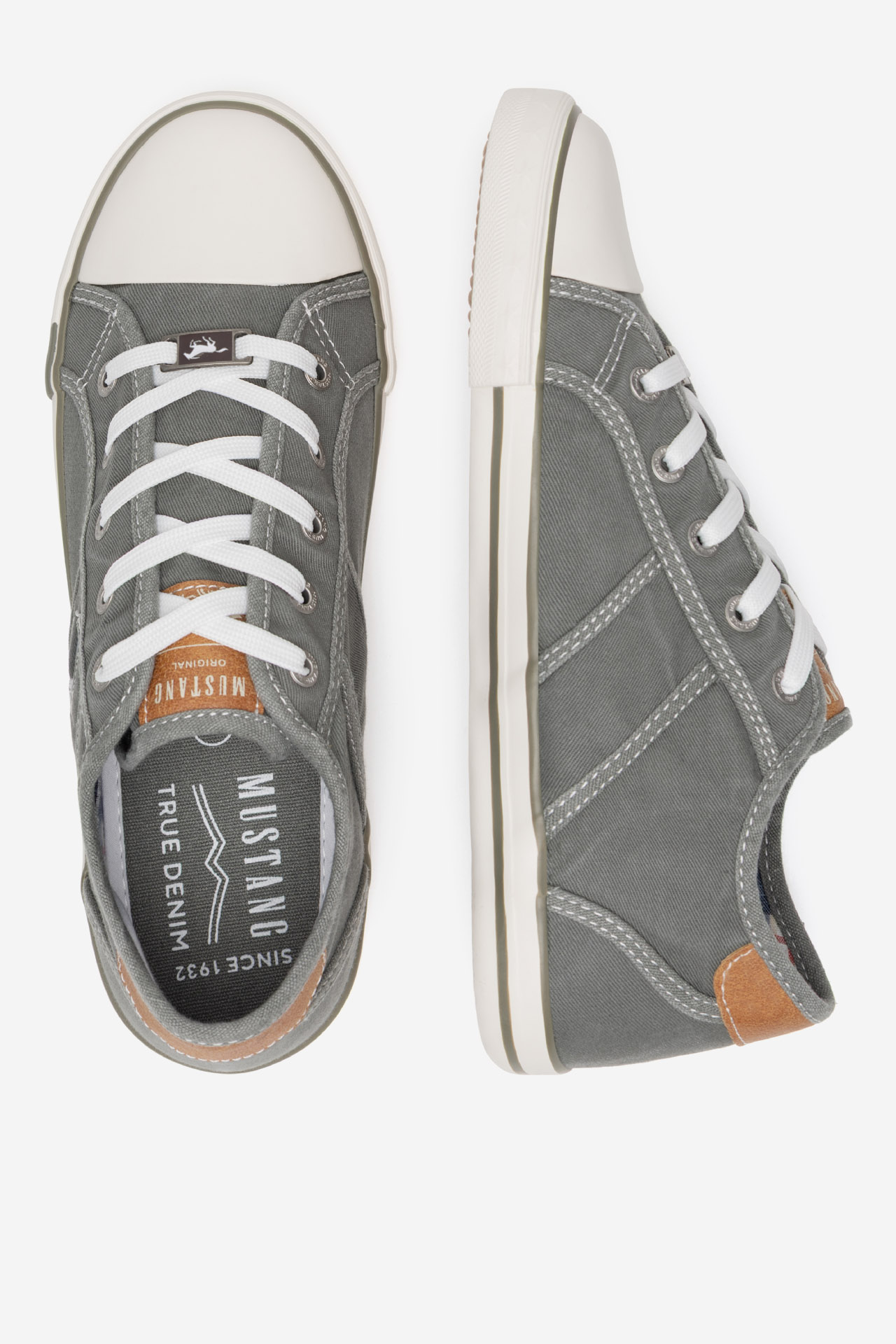 Plátěná obuv ŠEDÁ