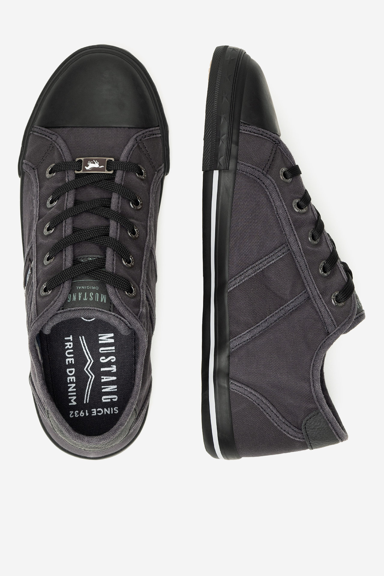 Plátěná obuv GRAFITOVÁ