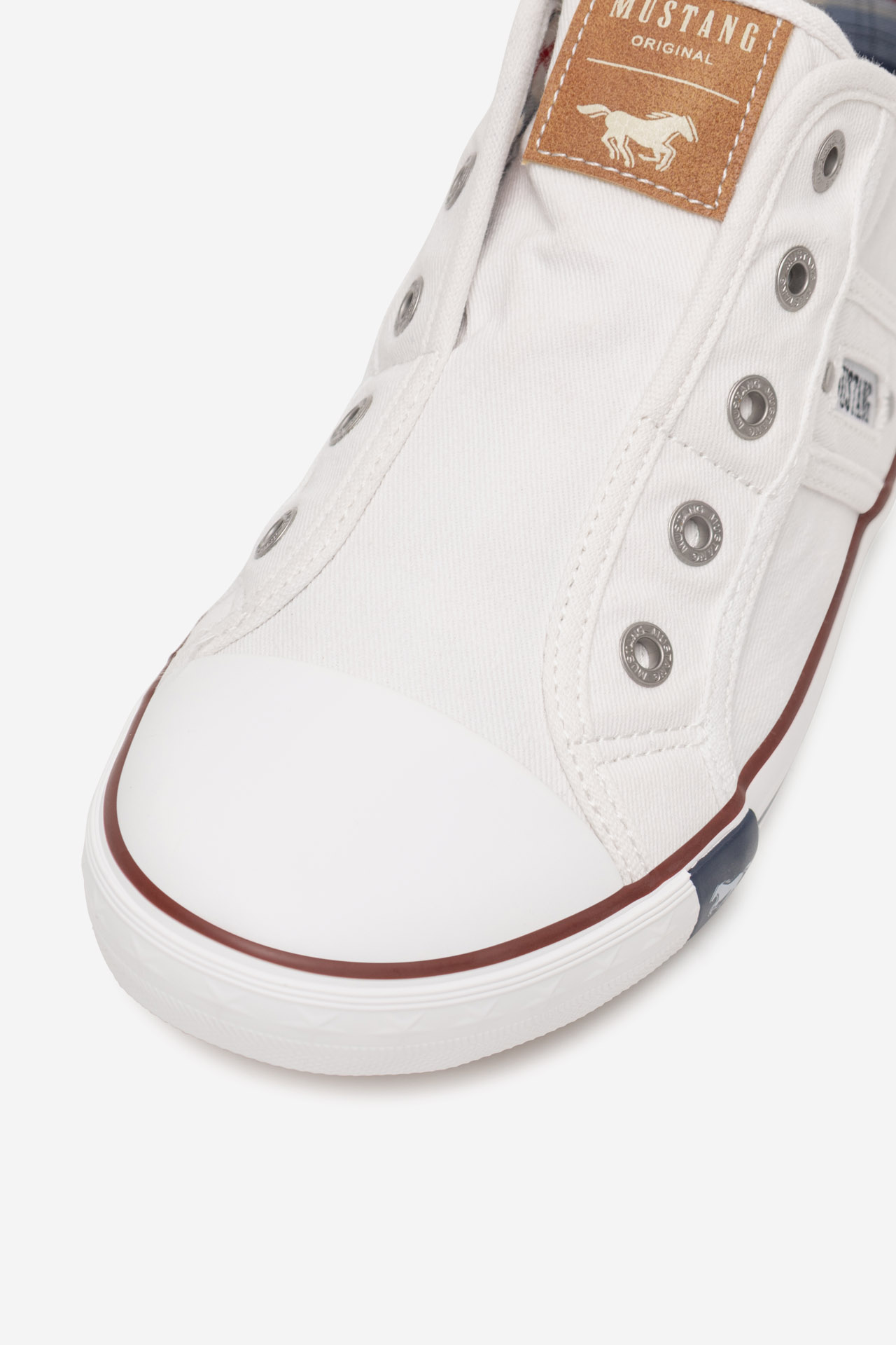 Plátěná obuv BÍLÁ