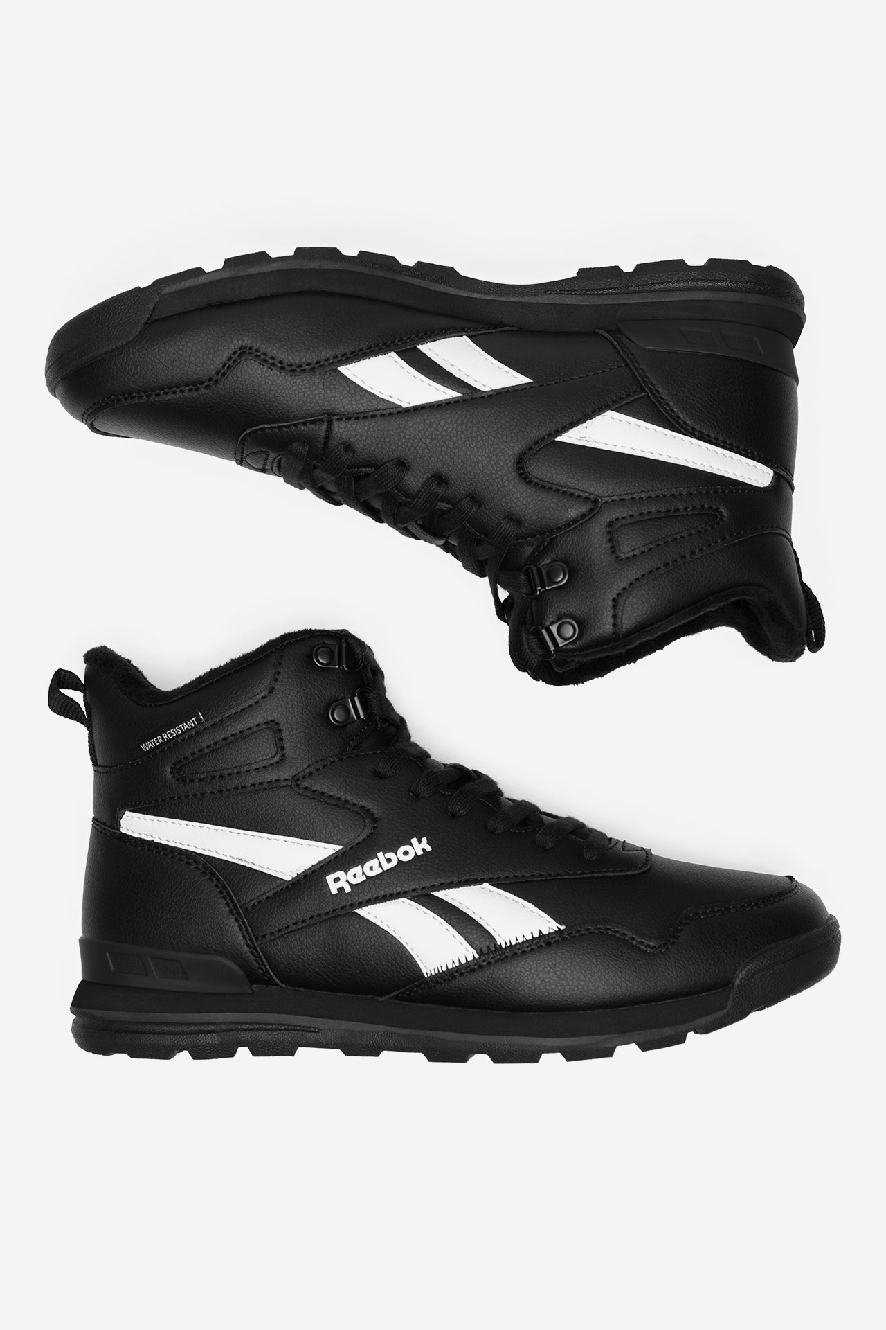 Gležnjarji z vezalkami Črna