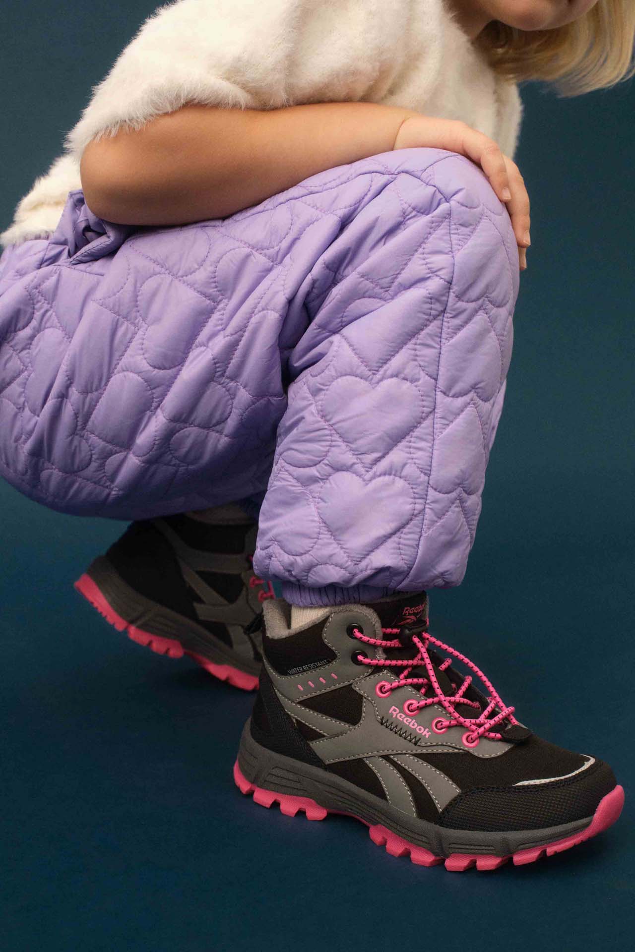 Šnurovacie topánky Ružová