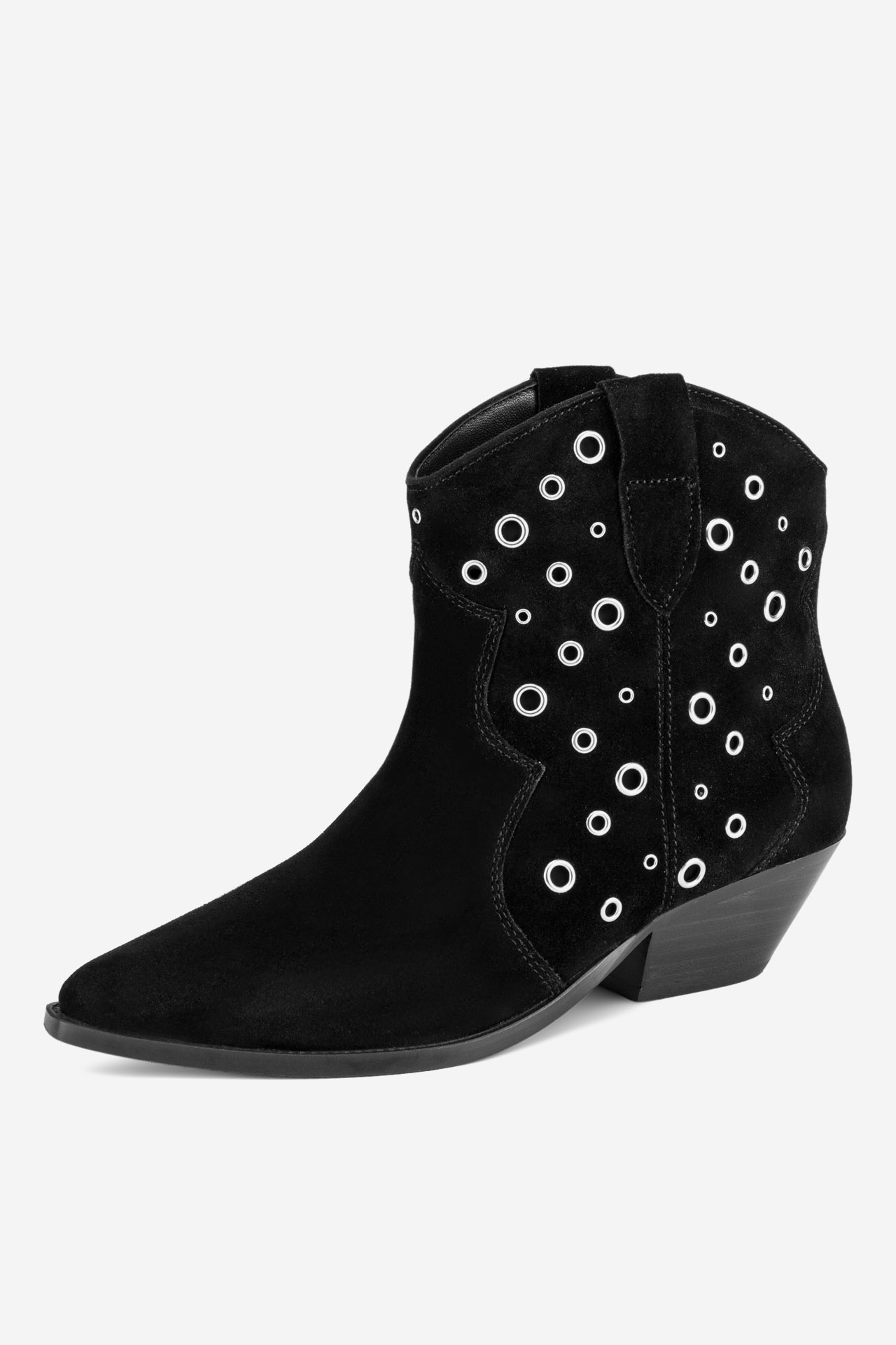 Kotníková obuv ČERNÁ