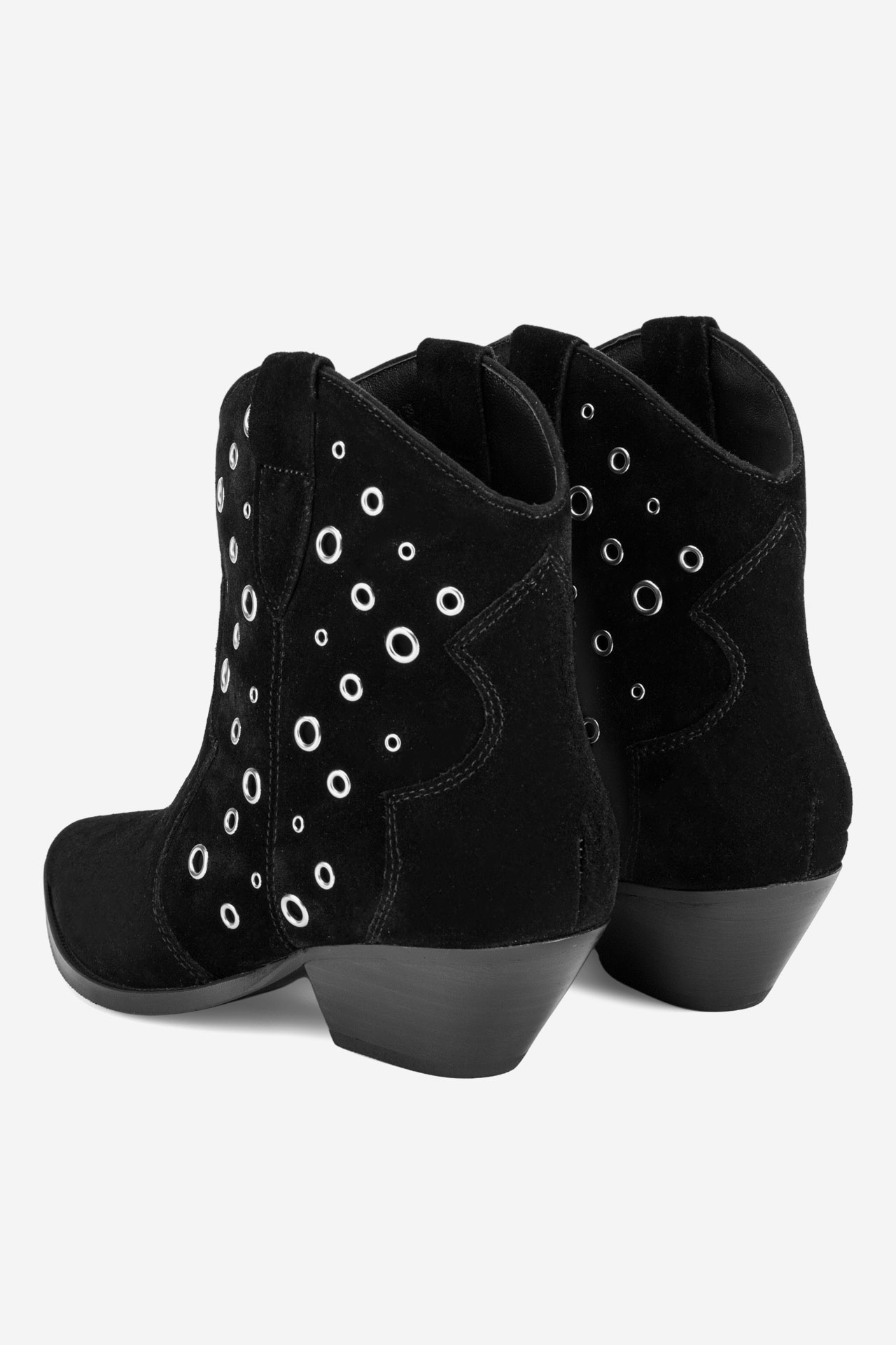 Kotníková obuv ČERNÁ