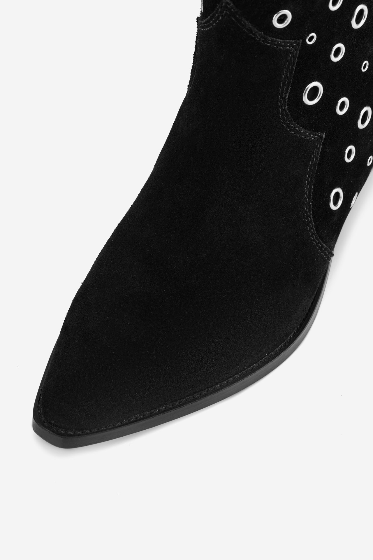 Kotníková obuv ČERNÁ