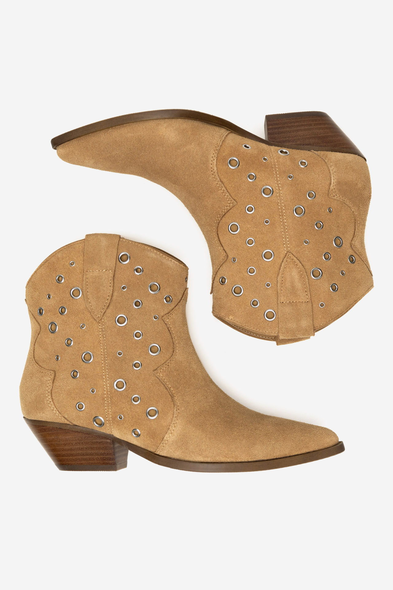 Kotníková obuv BÉŽOVÁ