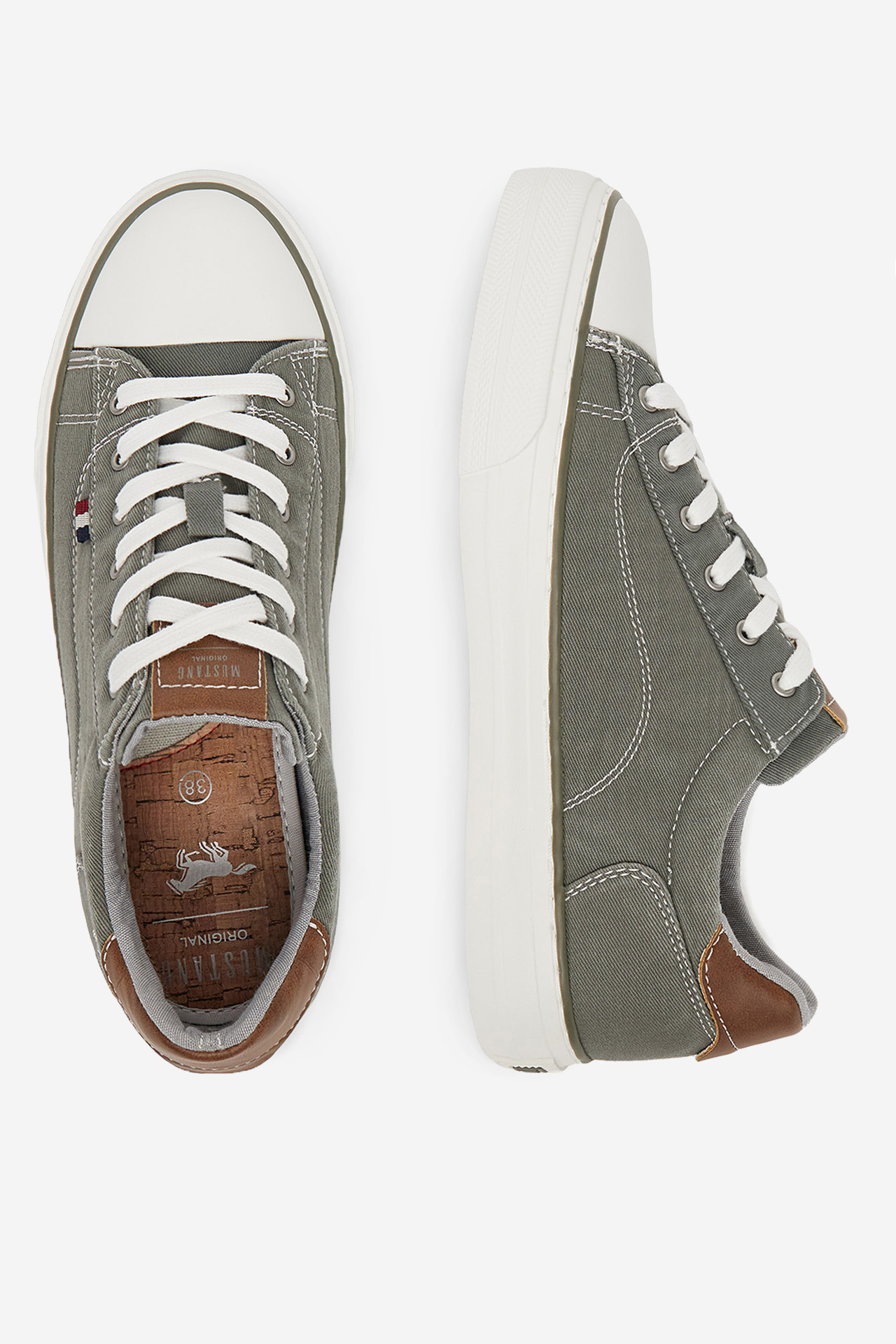 Plátěná obuv ŠEDÁ