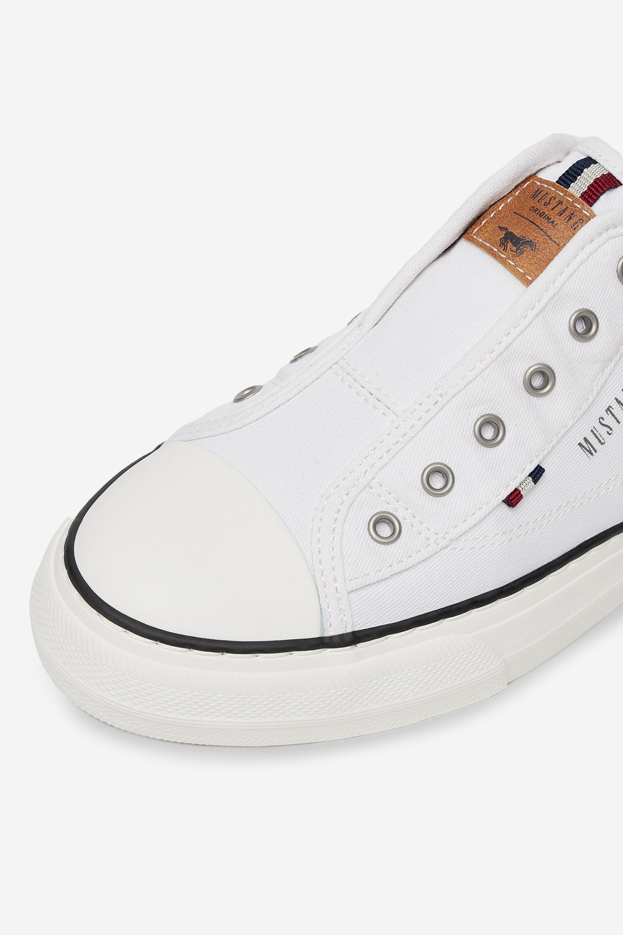 Plátěná obuv BÍLÁ