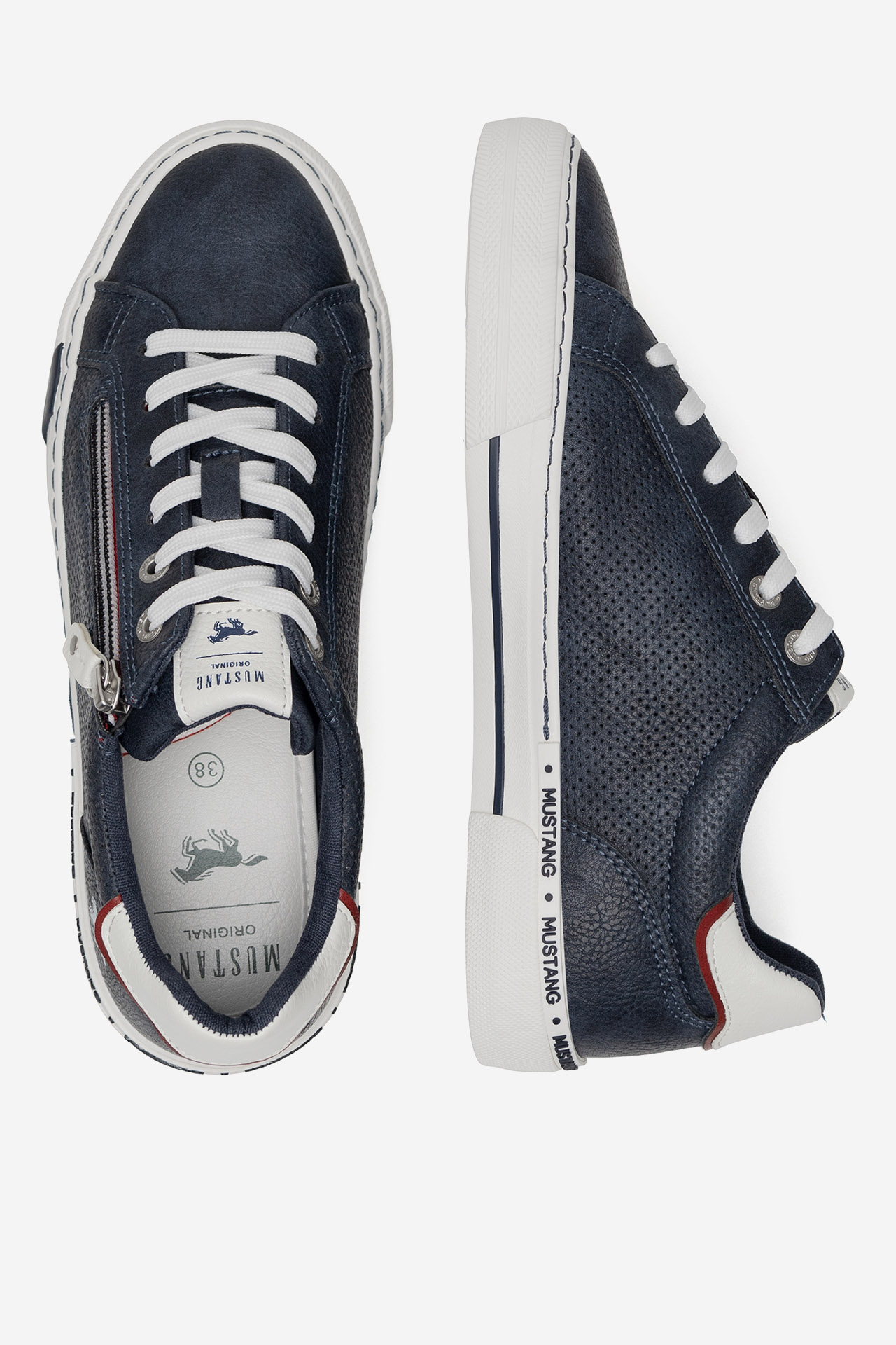 Platnene superge Mornarsko modra