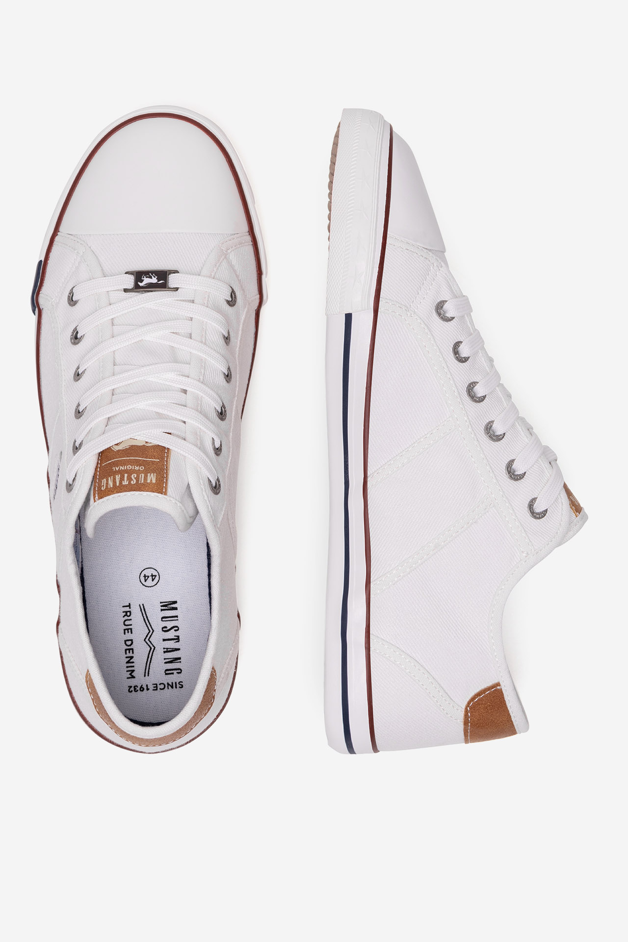 Plátěná obuv BÍLÁ