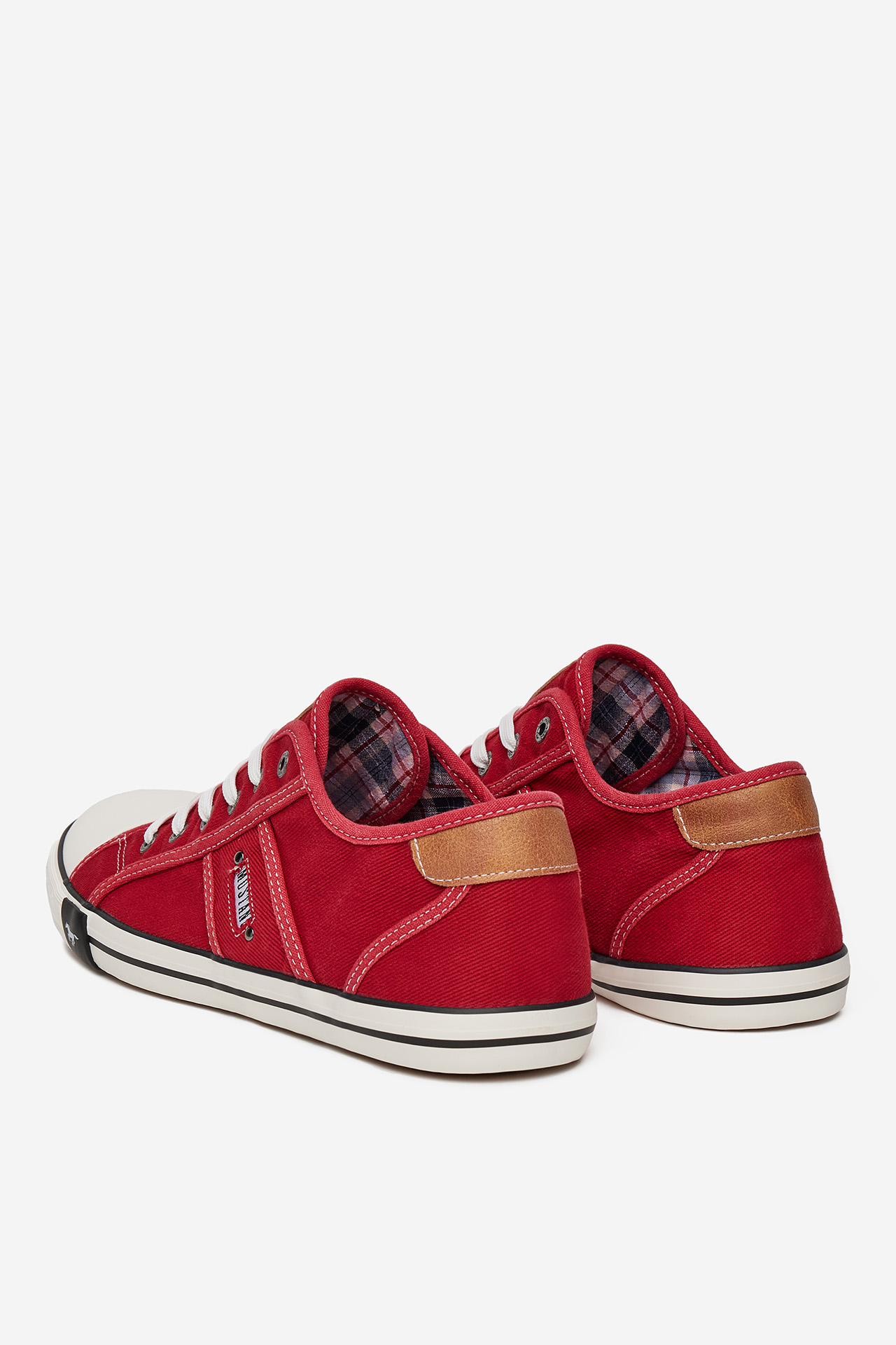 Plátěná obuv ČERVENÁ