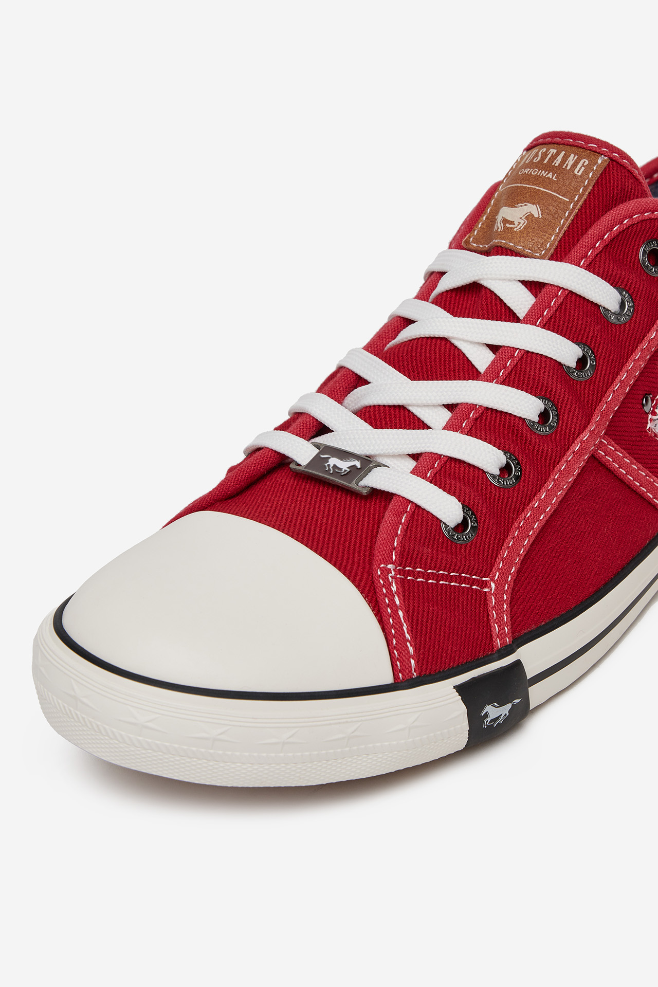 Plátěná obuv ČERVENÁ