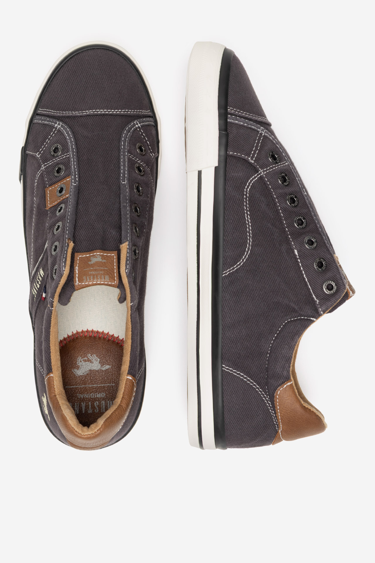 Plátěná obuv ČERNÁ