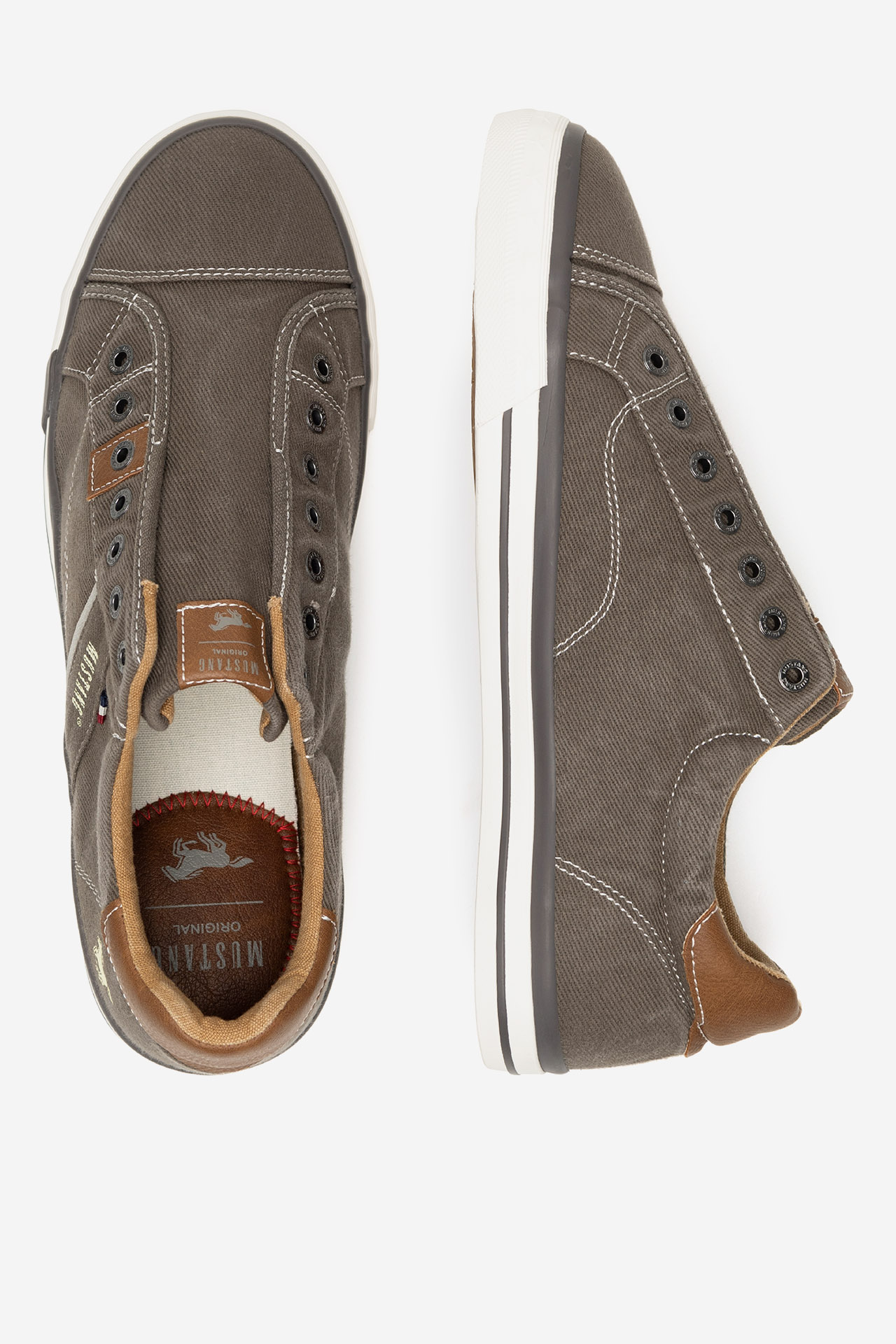 Plátěná obuv ŠEDÁ