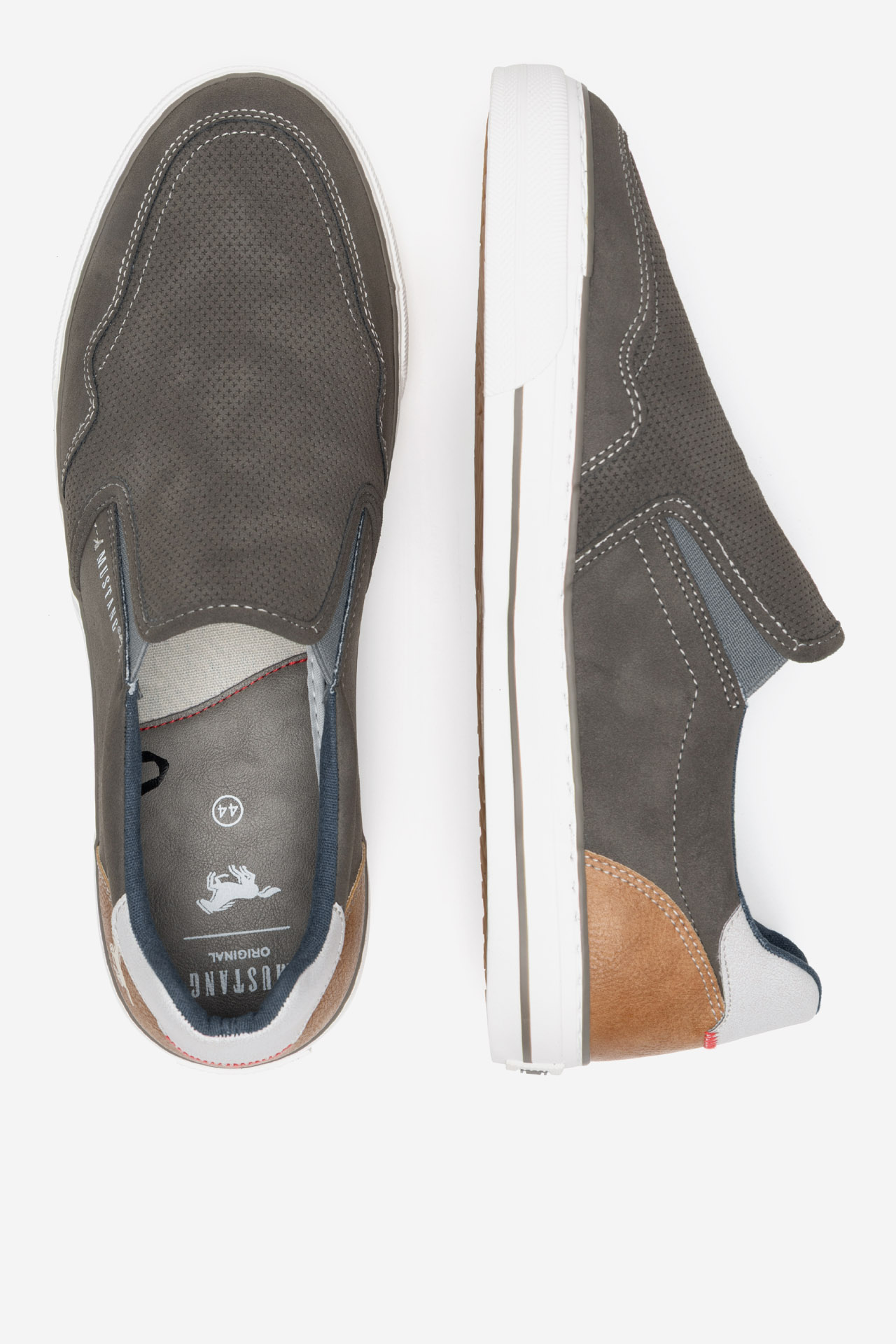 Plátěná obuv ŠEDÁ