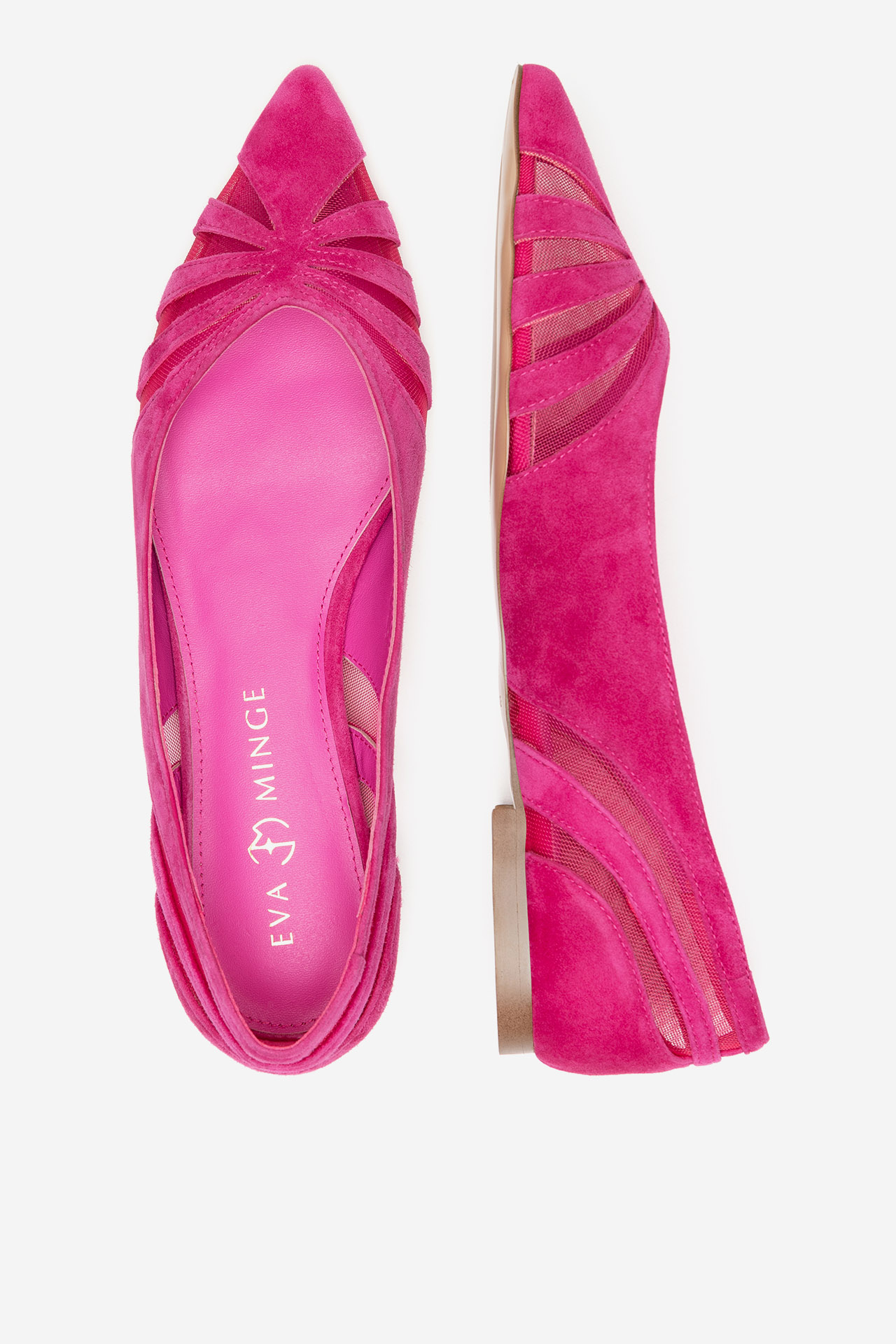 Baleríny TMAVĚ RŮŽOVÁ