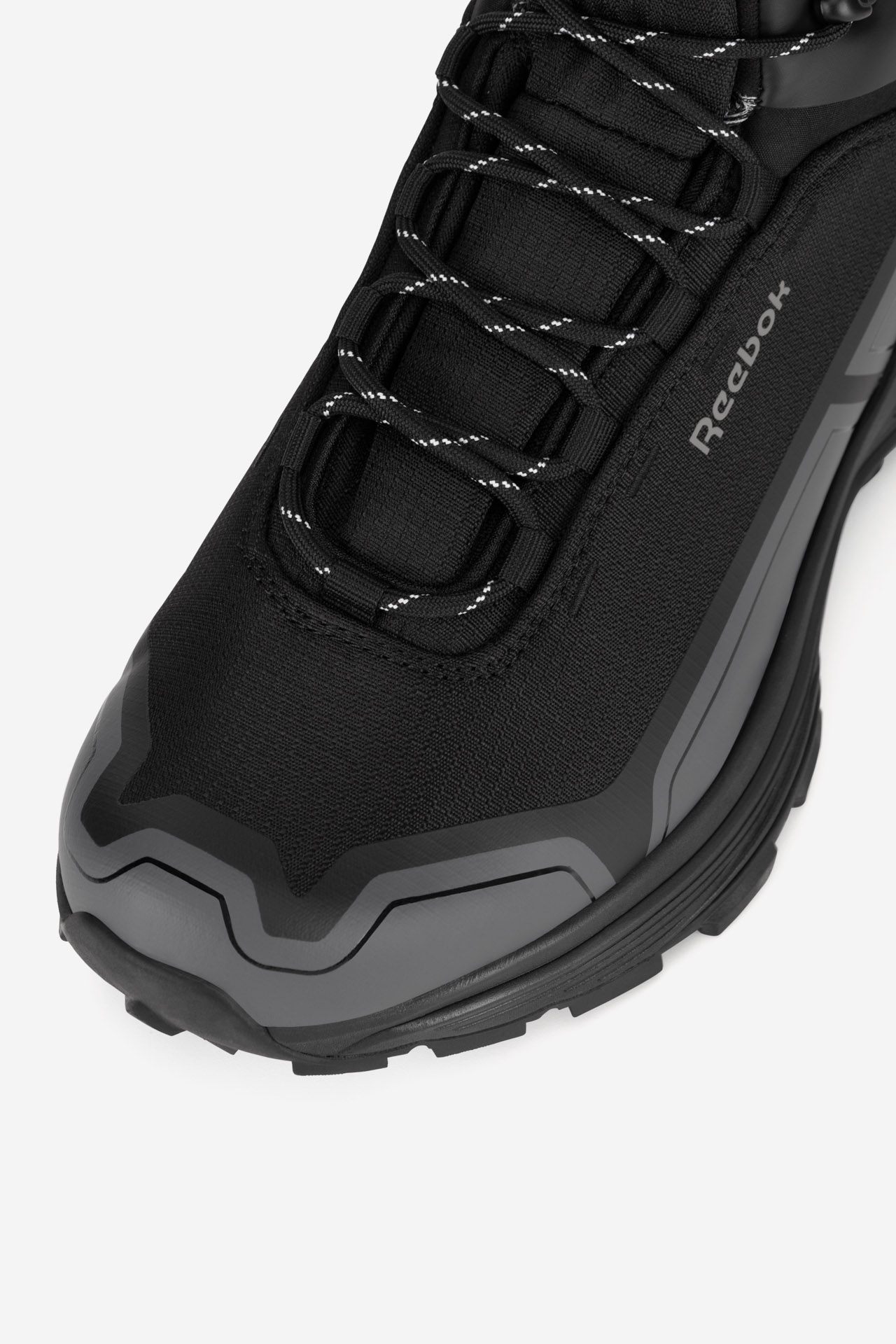 Šněrovací vyšší obuv ČERNÁ