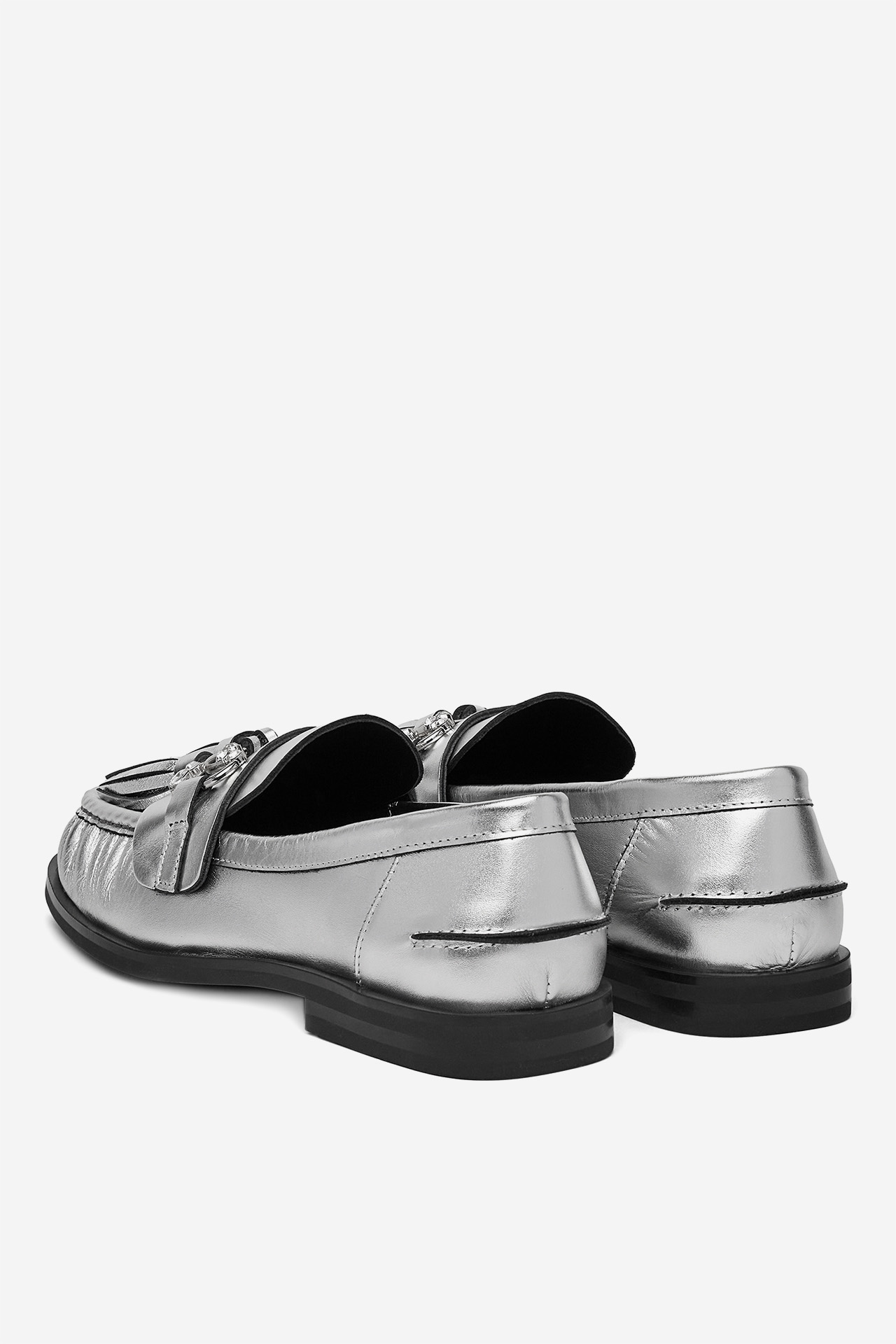 Половинки обувки СРЕБРИСТ