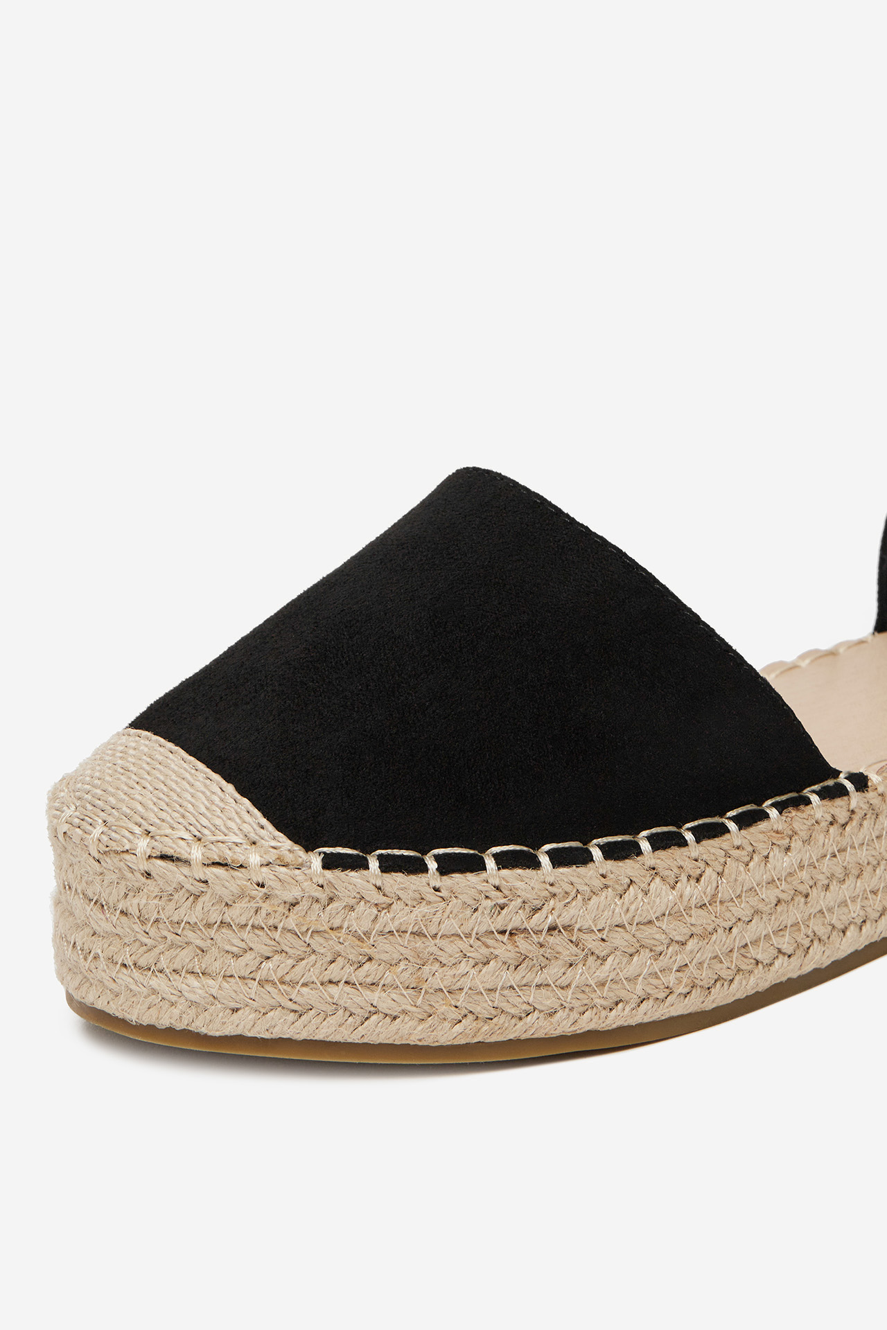 Espadrilky ČERNÁ